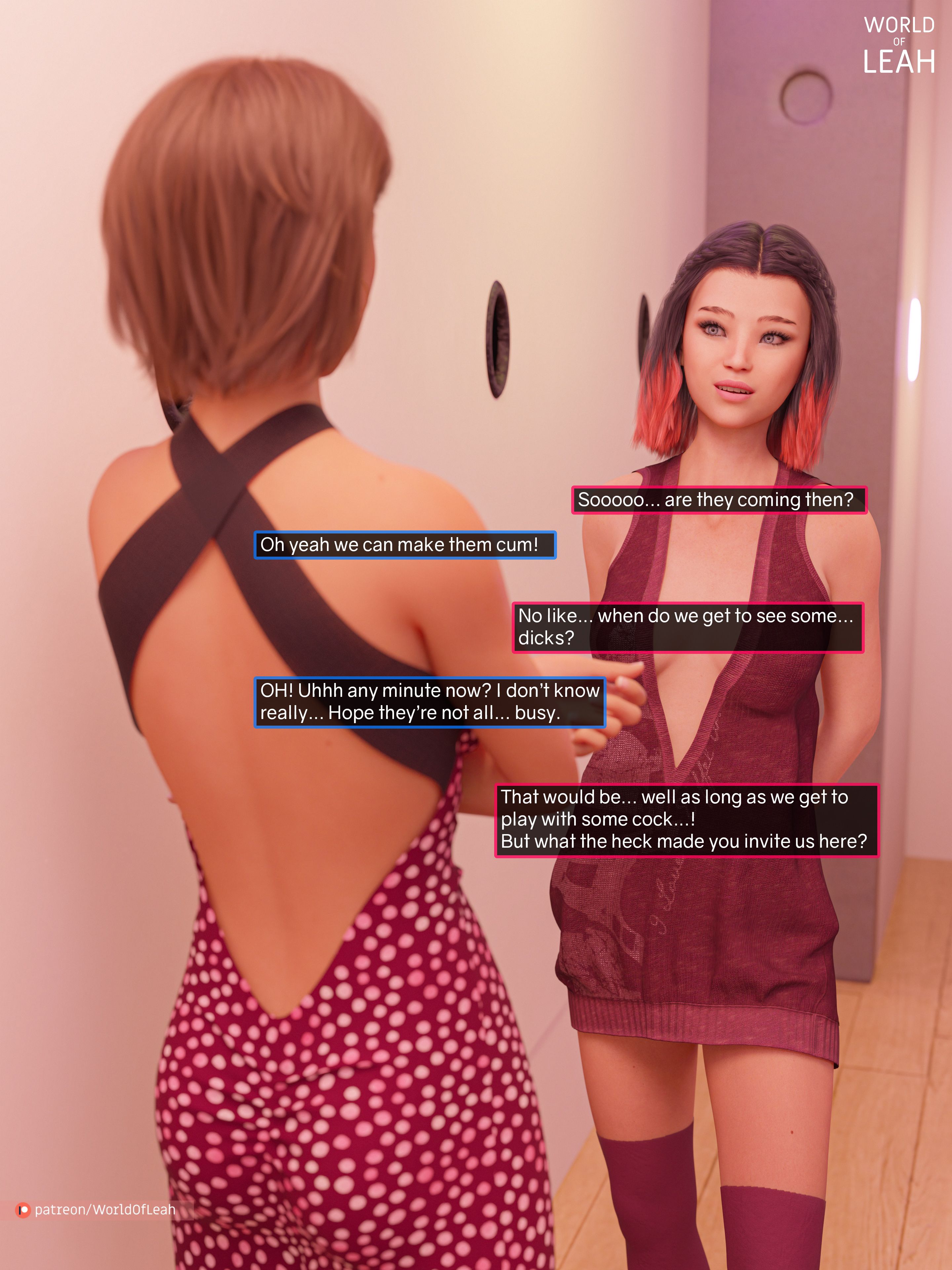 World Of Leah - Chapter 3.4 — Page 17