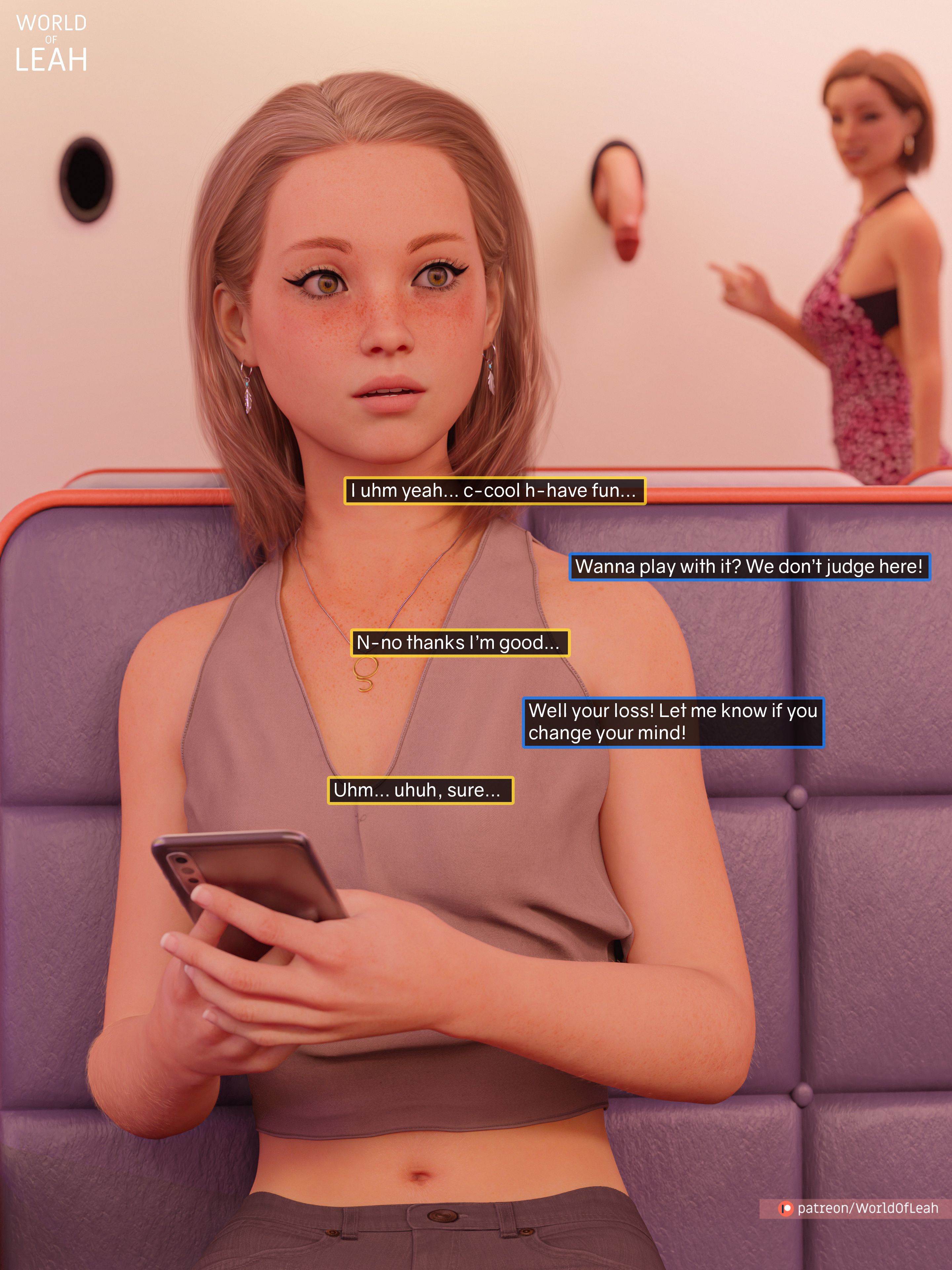 World Of Leah - Chapter 3.4 — Page 26