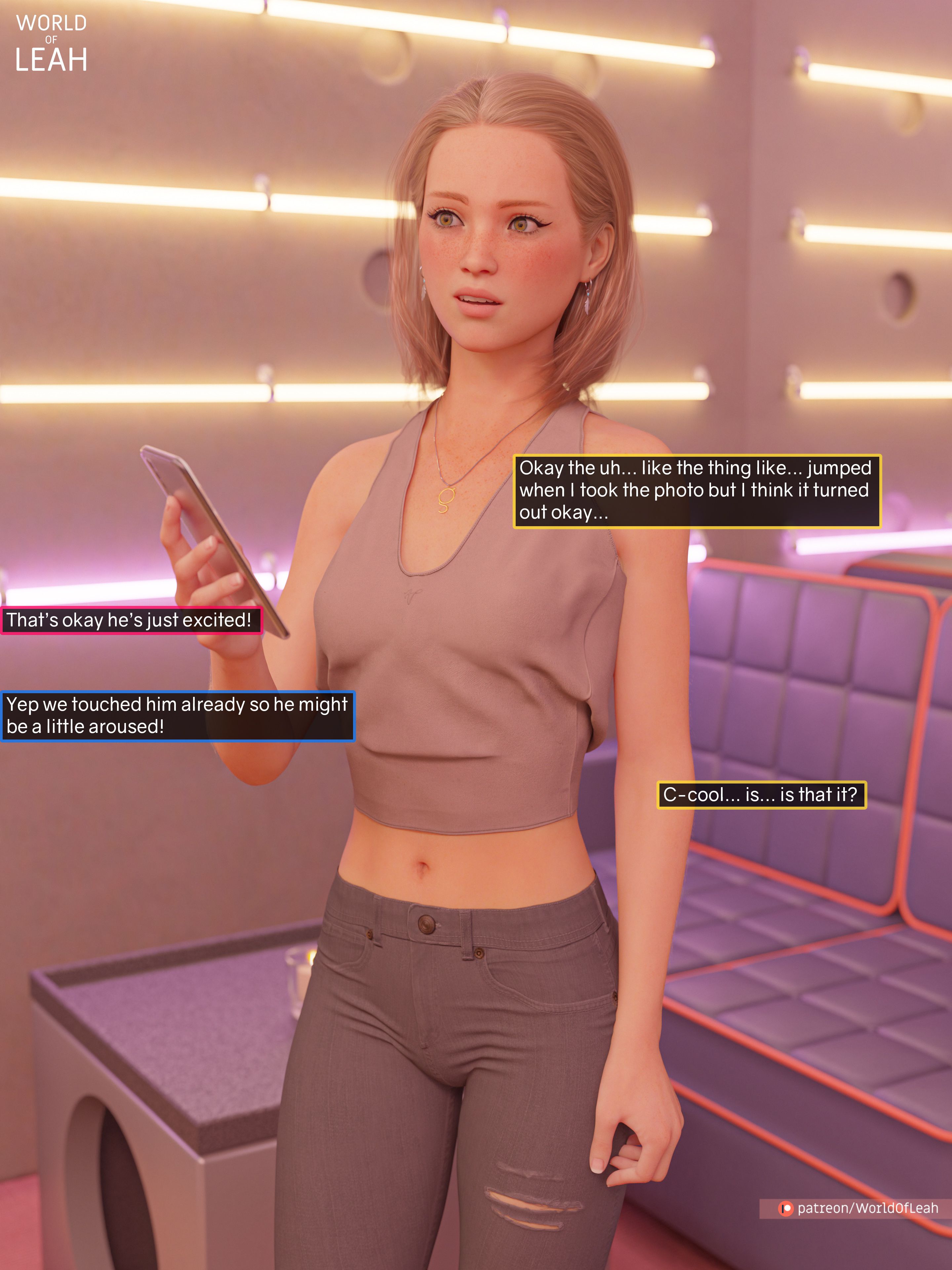 World Of Leah - Chapter 3.4 — Page 35