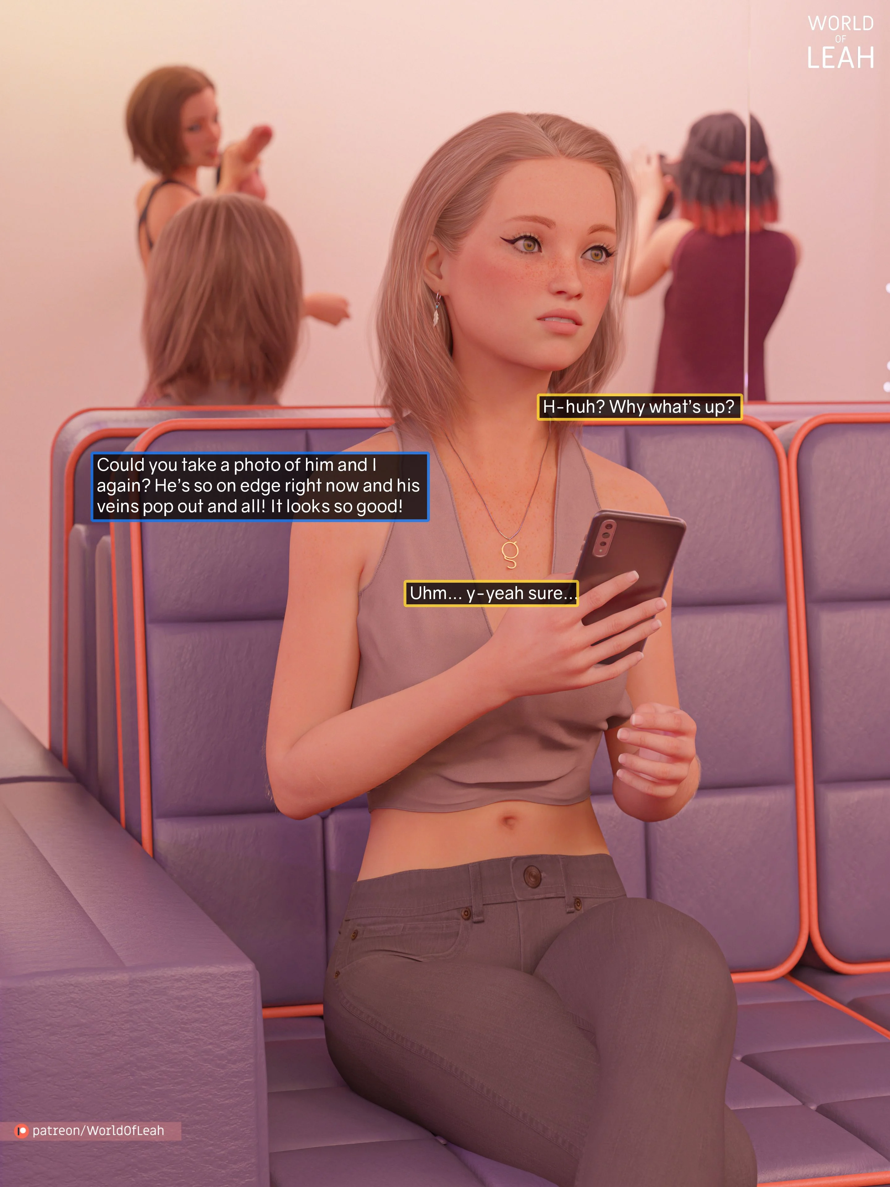 World Of Leah - Chapter 3.4 — Page 57