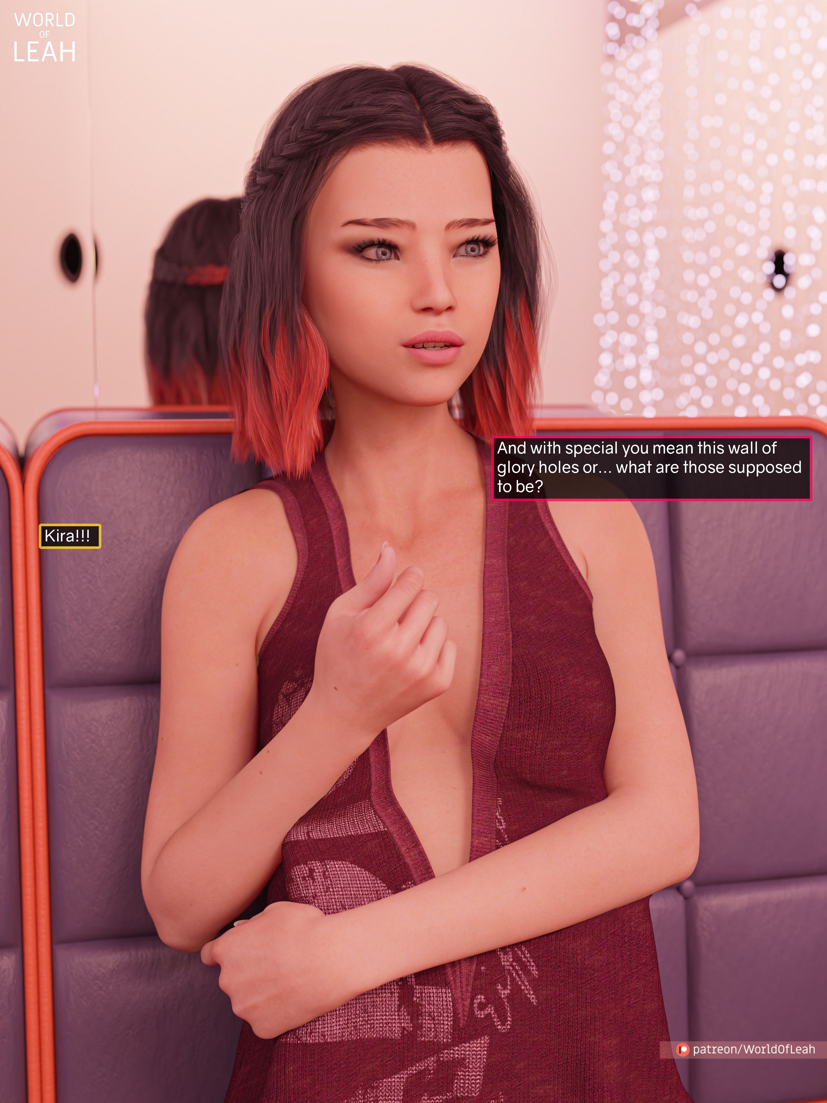 World Of Leah - Chapter 3.4 — Page 8