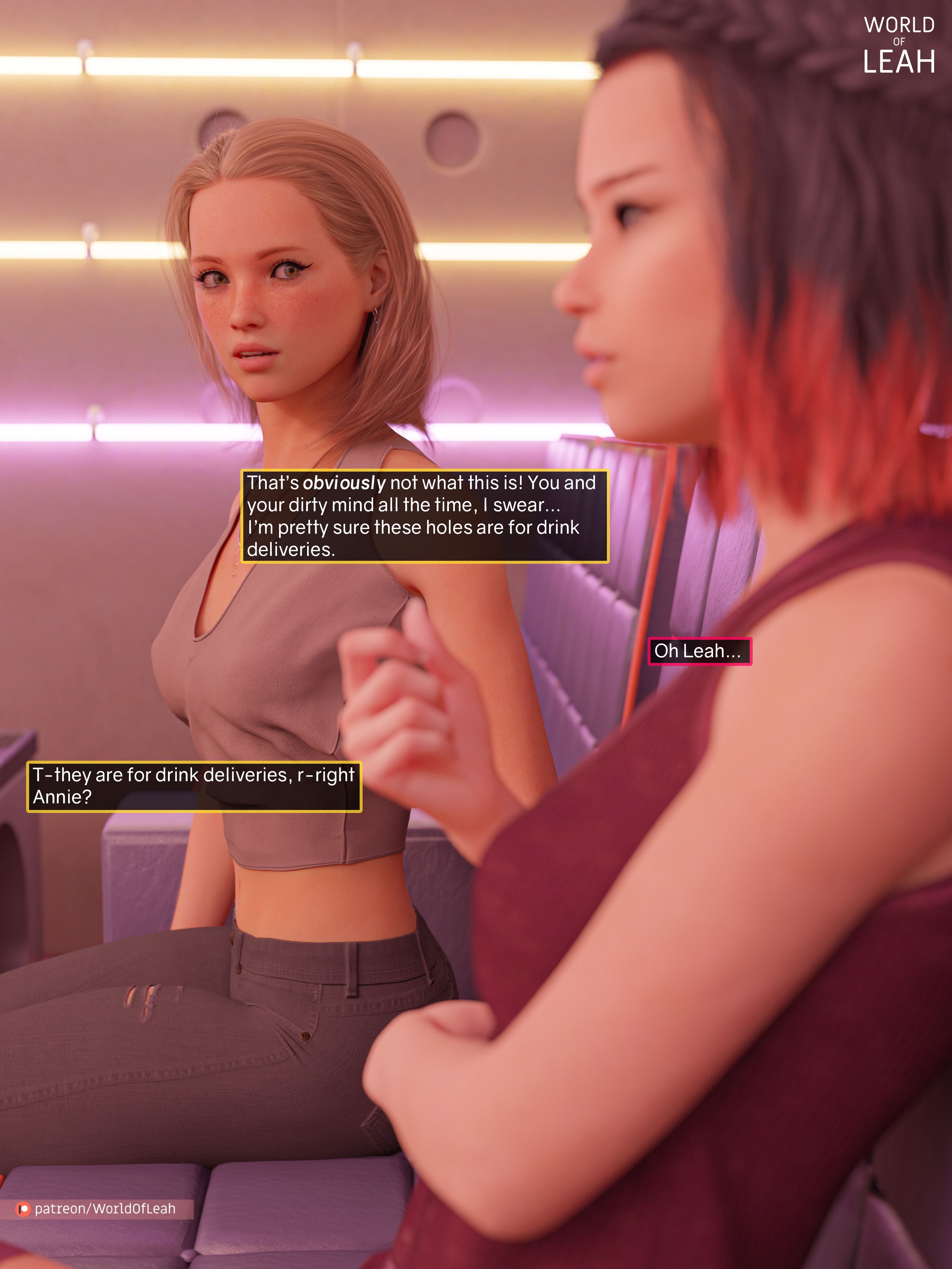 World Of Leah - Chapter 3.4 — Page 9