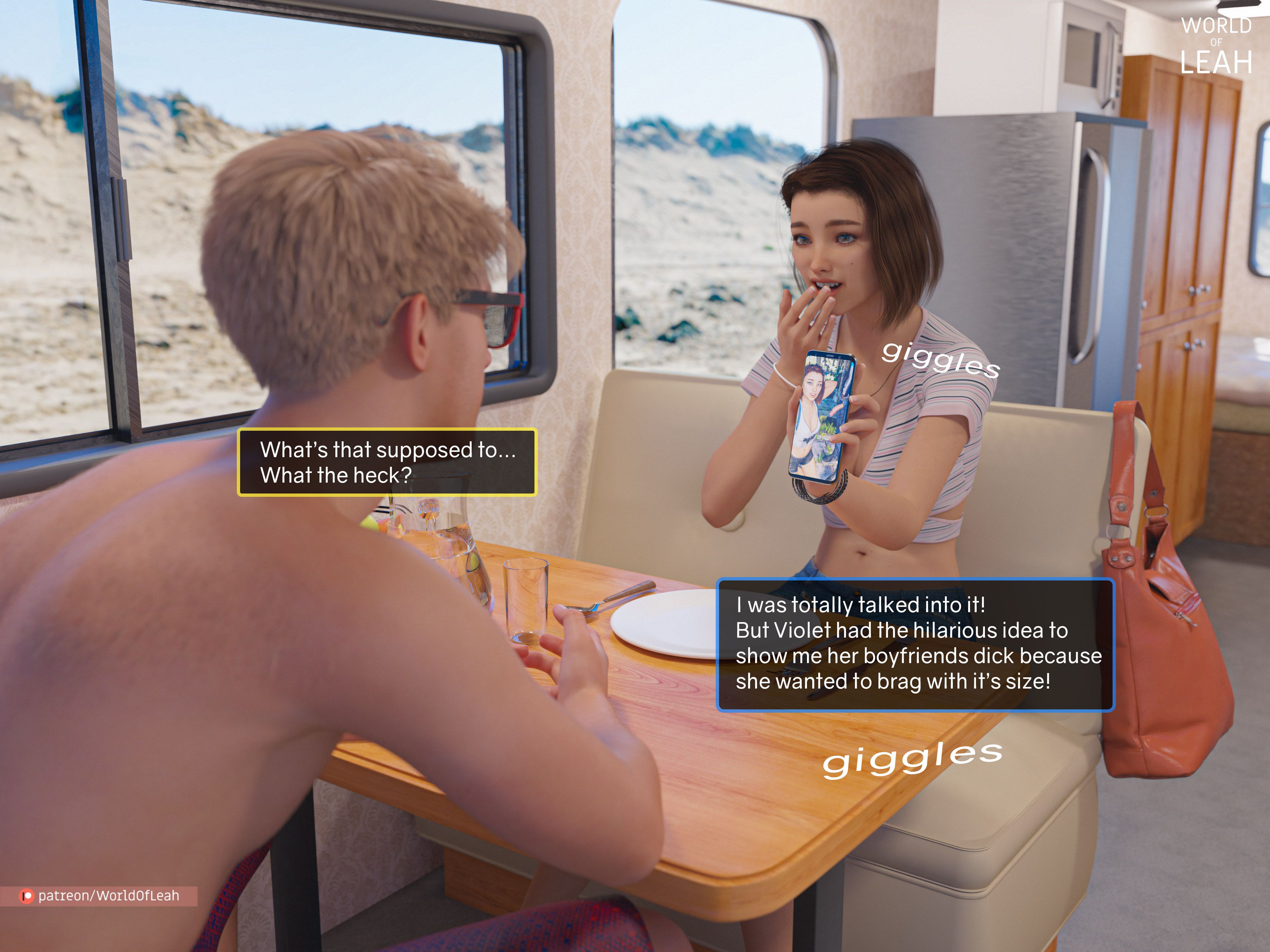 World Of Leah - Chapter 2.1 — Page 7