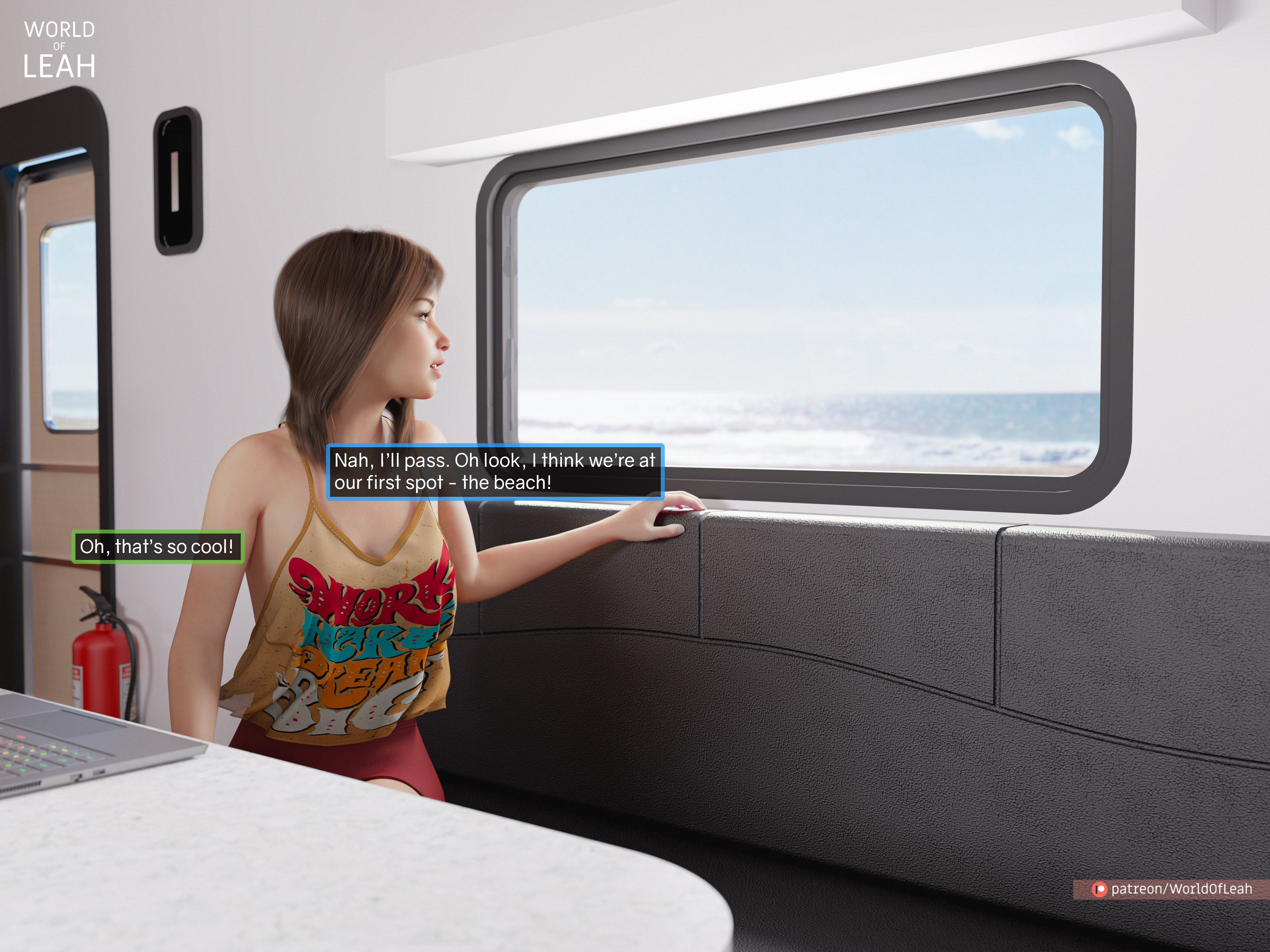 World Of Leah - Chapter 8.1 — Page 30