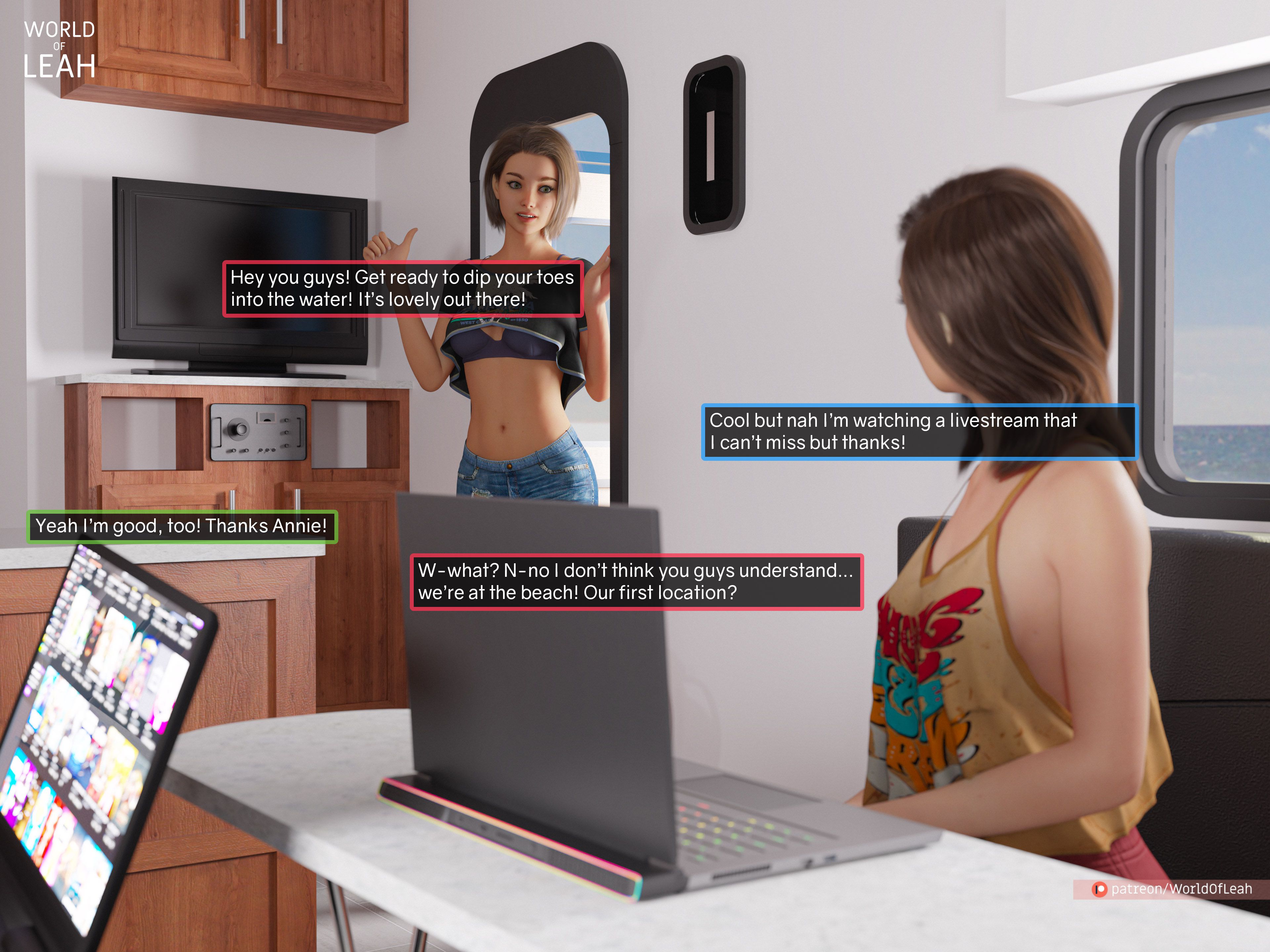 World Of Leah - Chapter 8.1 — Page 31