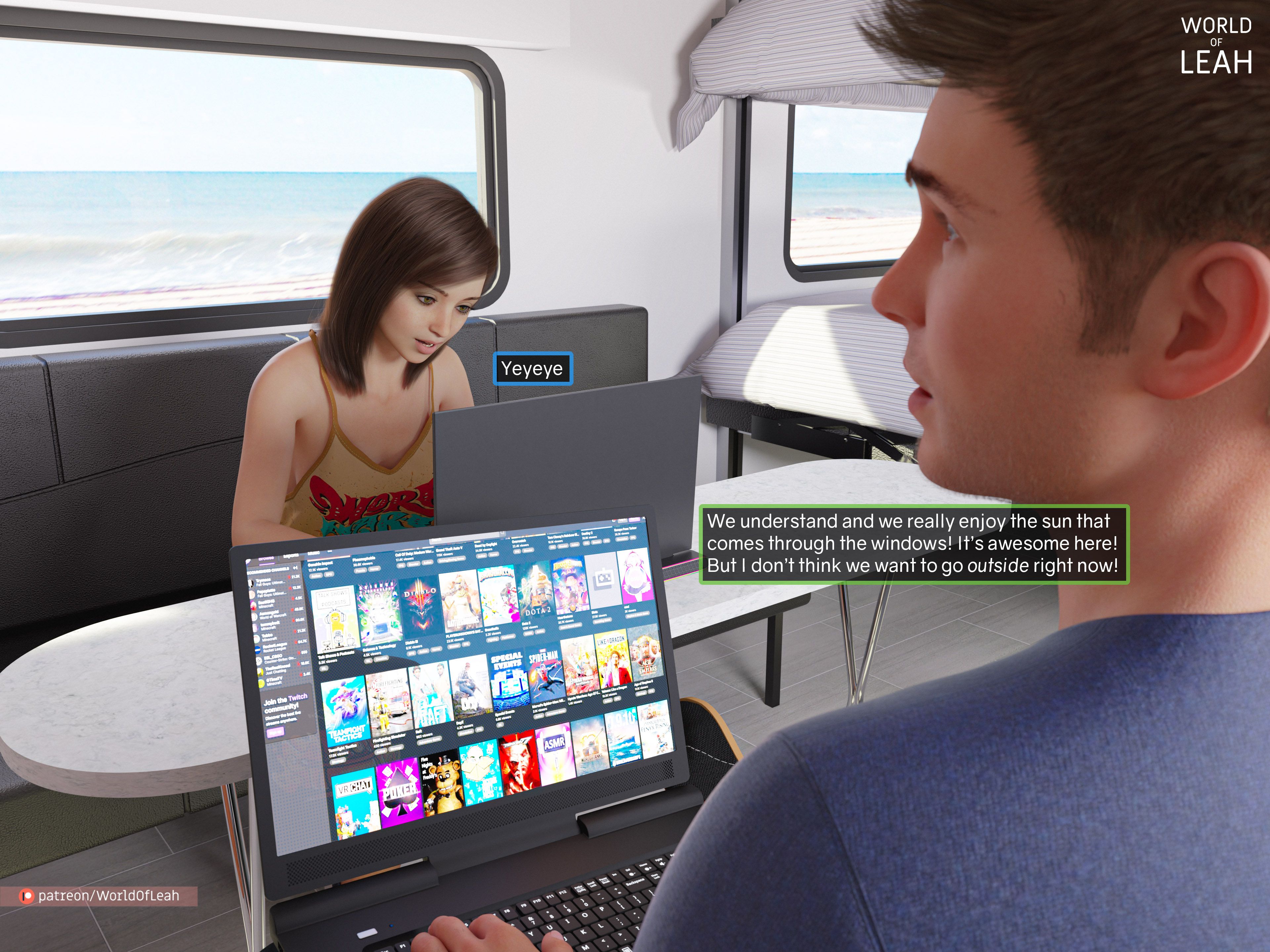 World Of Leah - Chapter 8.1 — Page 32