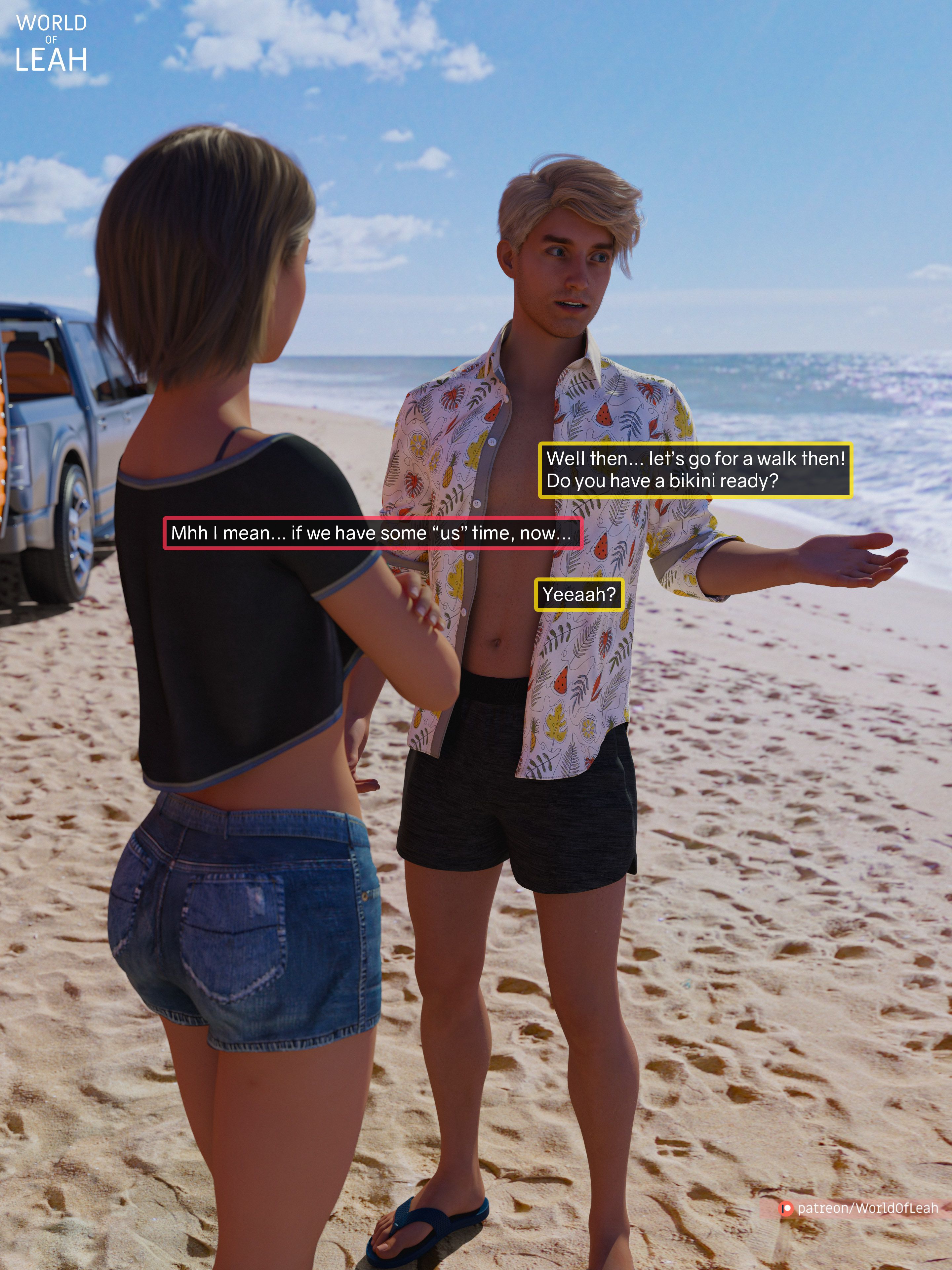 World Of Leah - Chapter 8.1 — Page 35