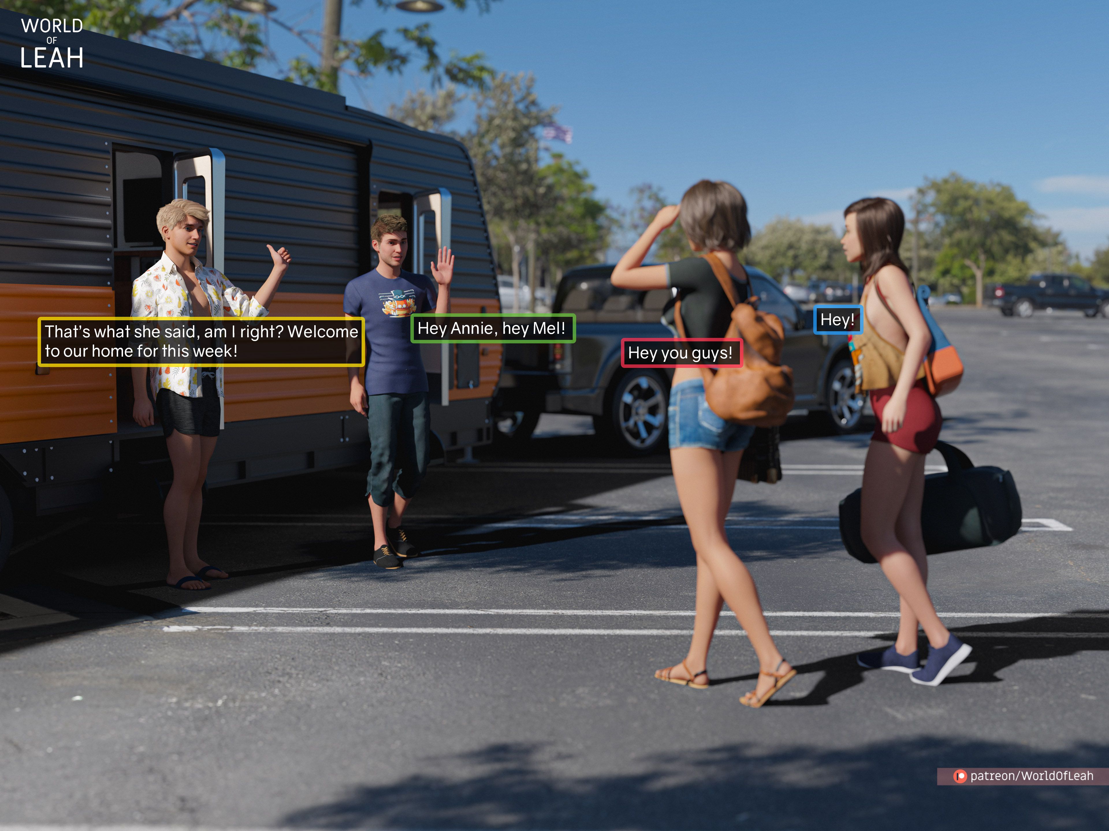 World Of Leah - Chapter 8.1 — Page 8