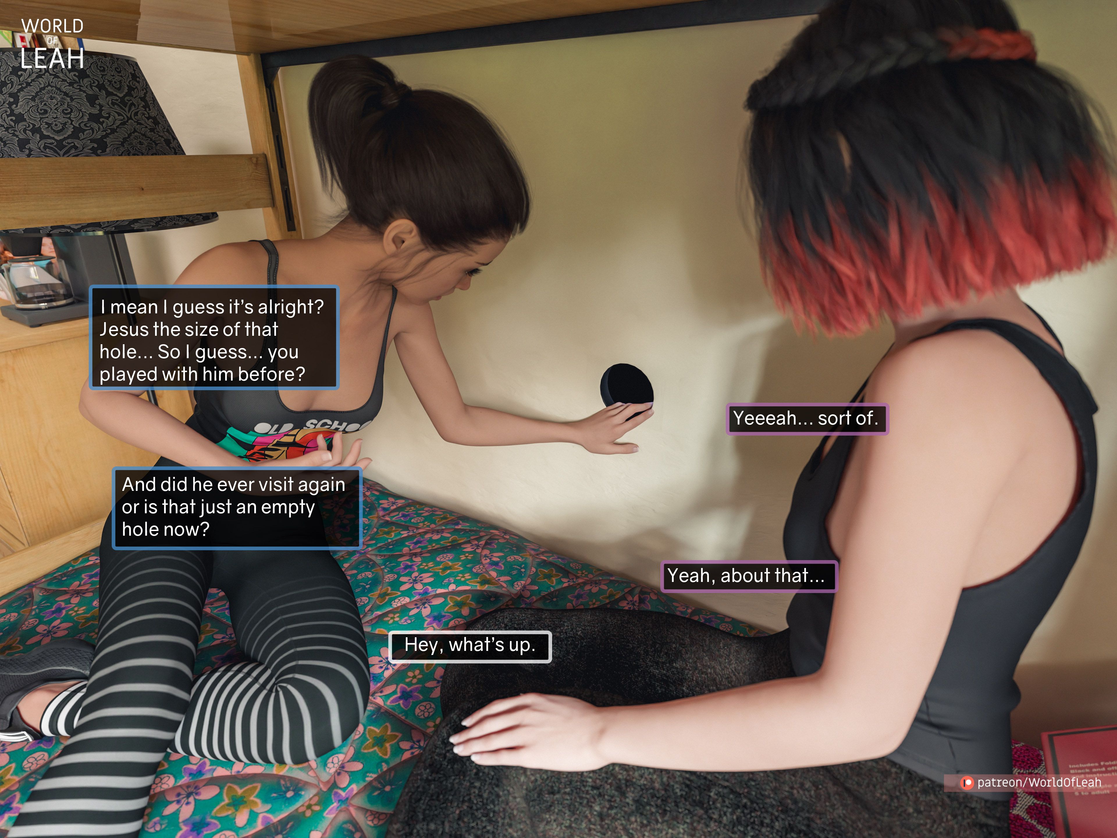 World Of Leah - Chapter 4.1 — Page 6