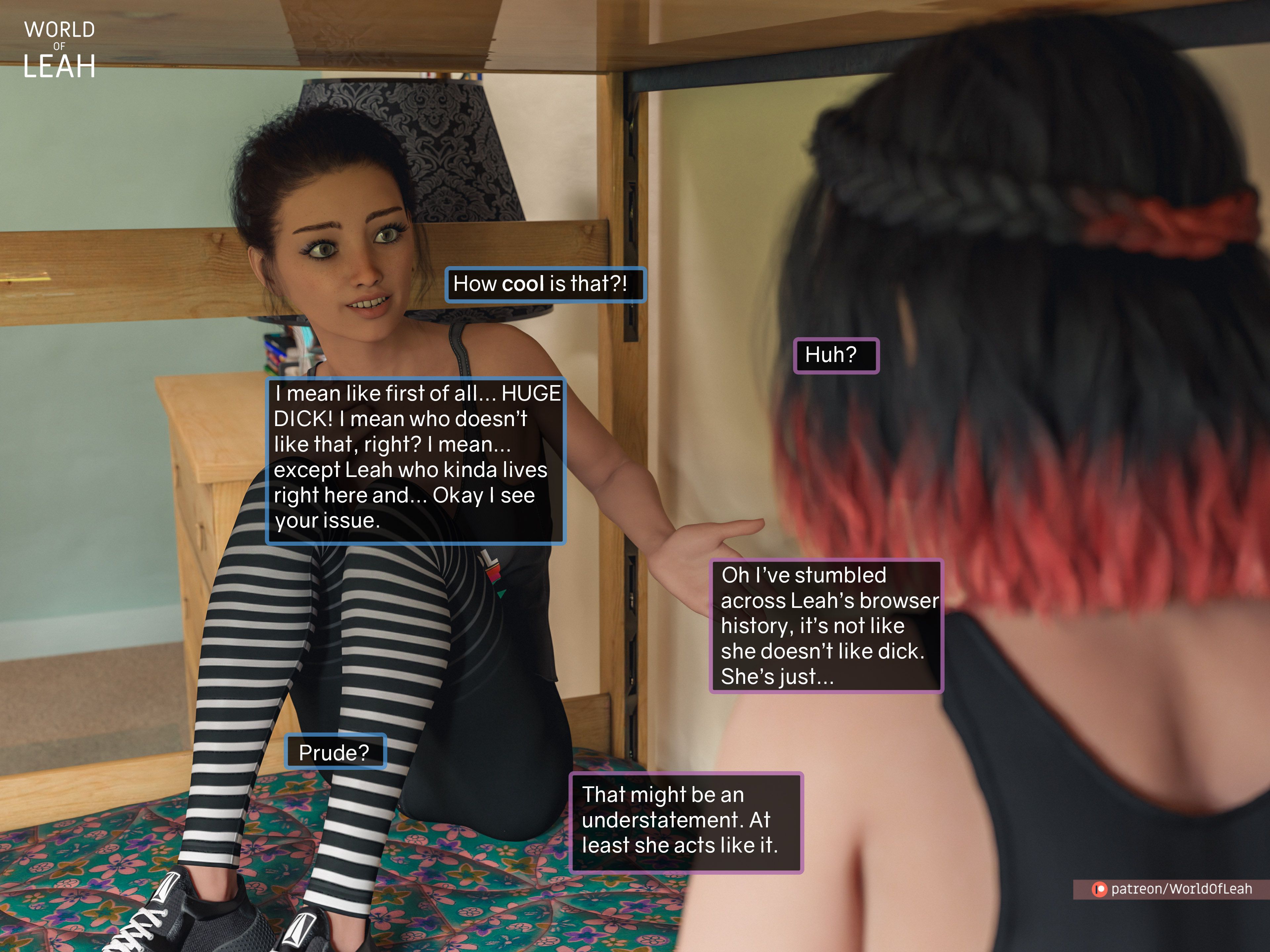 World Of Leah - Chapter 4.1 — Page 8