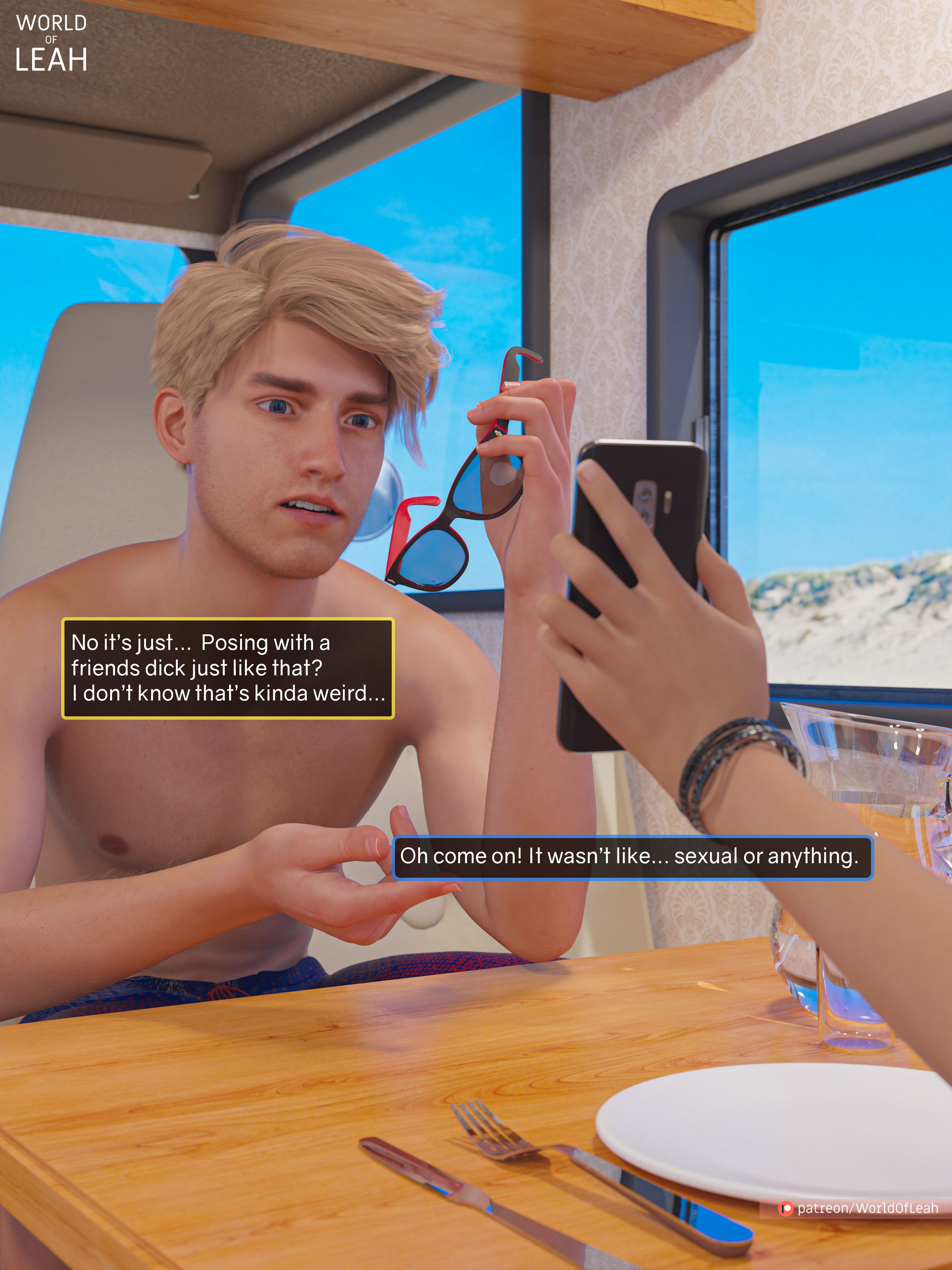 World Of Leah - Chapter 3.16 — Page 9