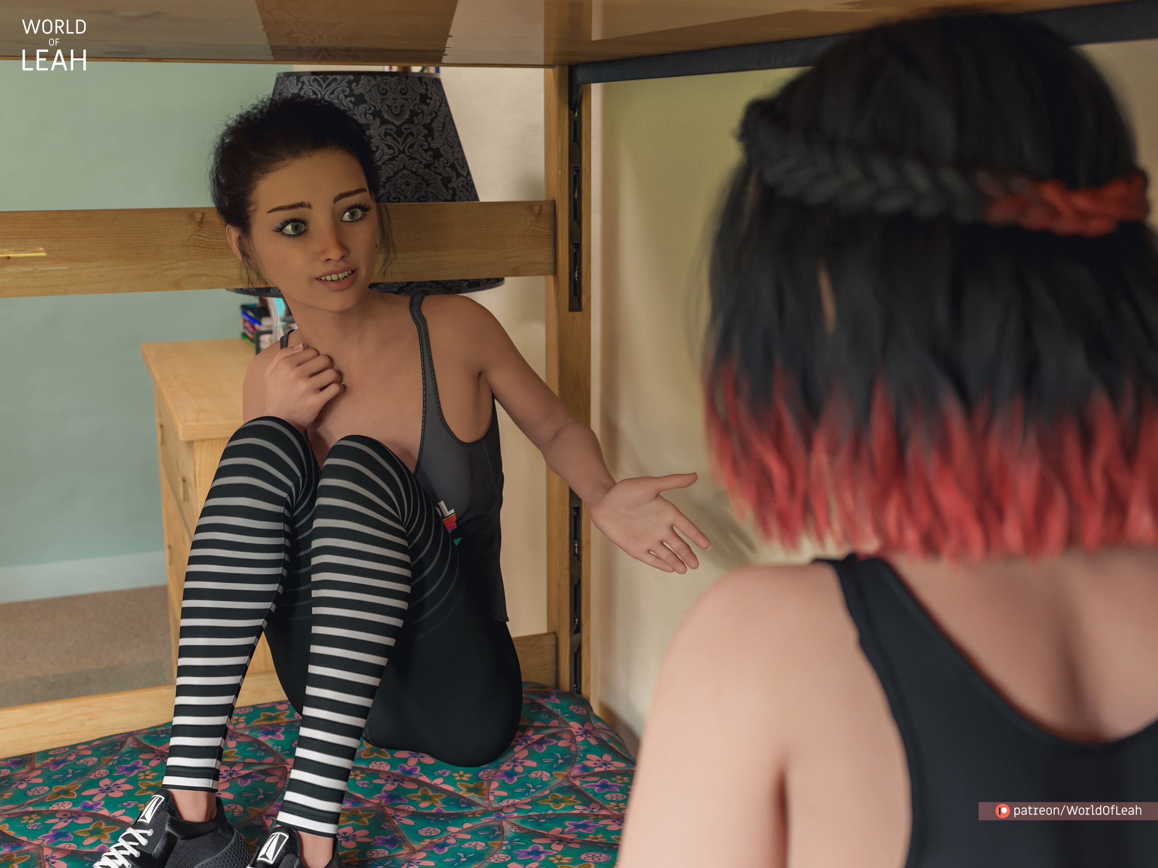 World Of Leah - Chapter 4.2 — Page 8