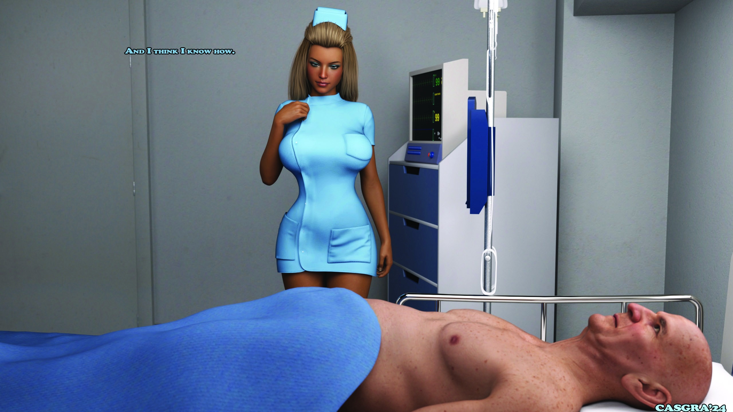 Night Shift Nurse [Casgra] - Chapter 1 — Page 6