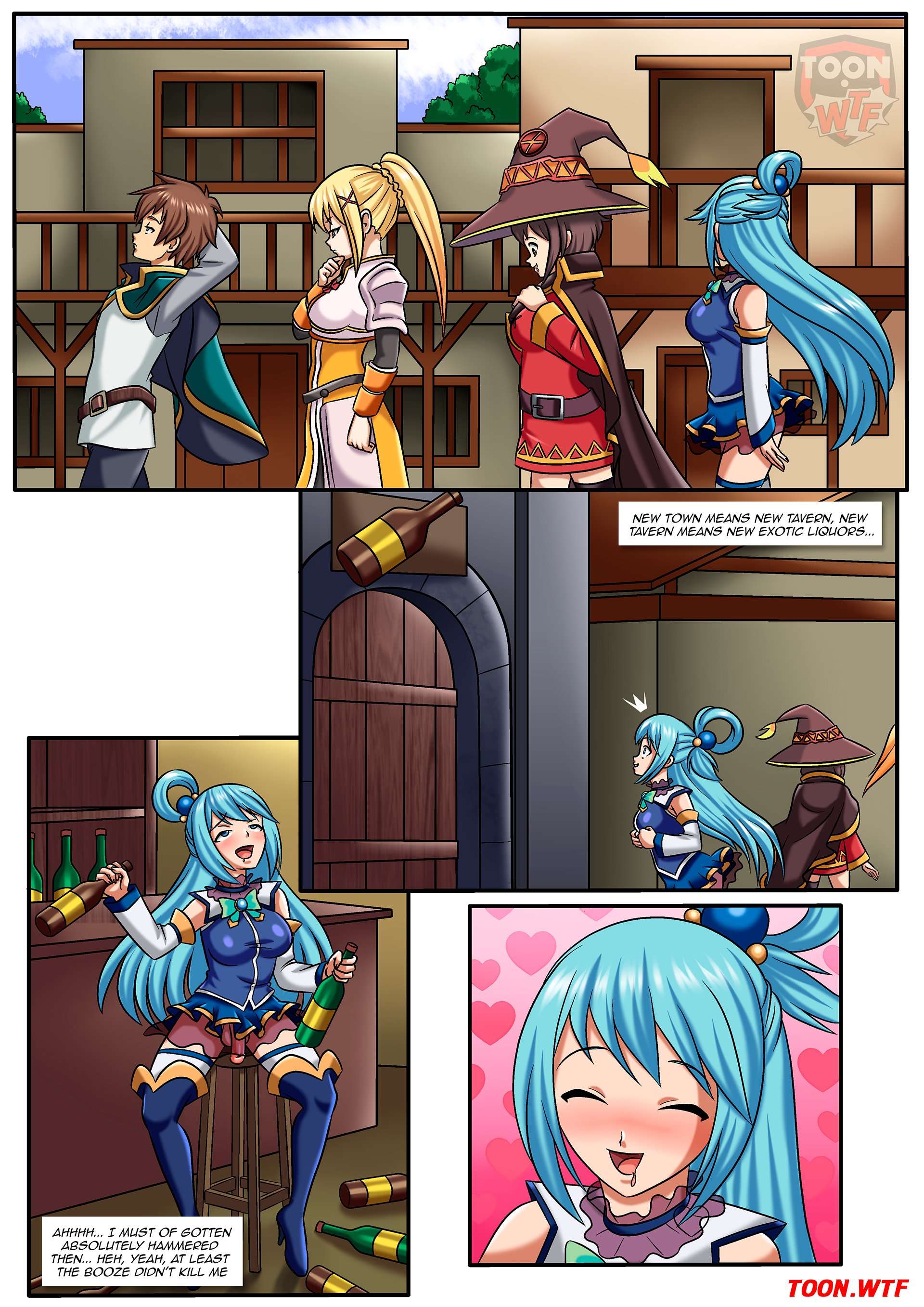 Her 1 Niche (Konosuba) [Palcomix] - Chapter 1 — Page 4