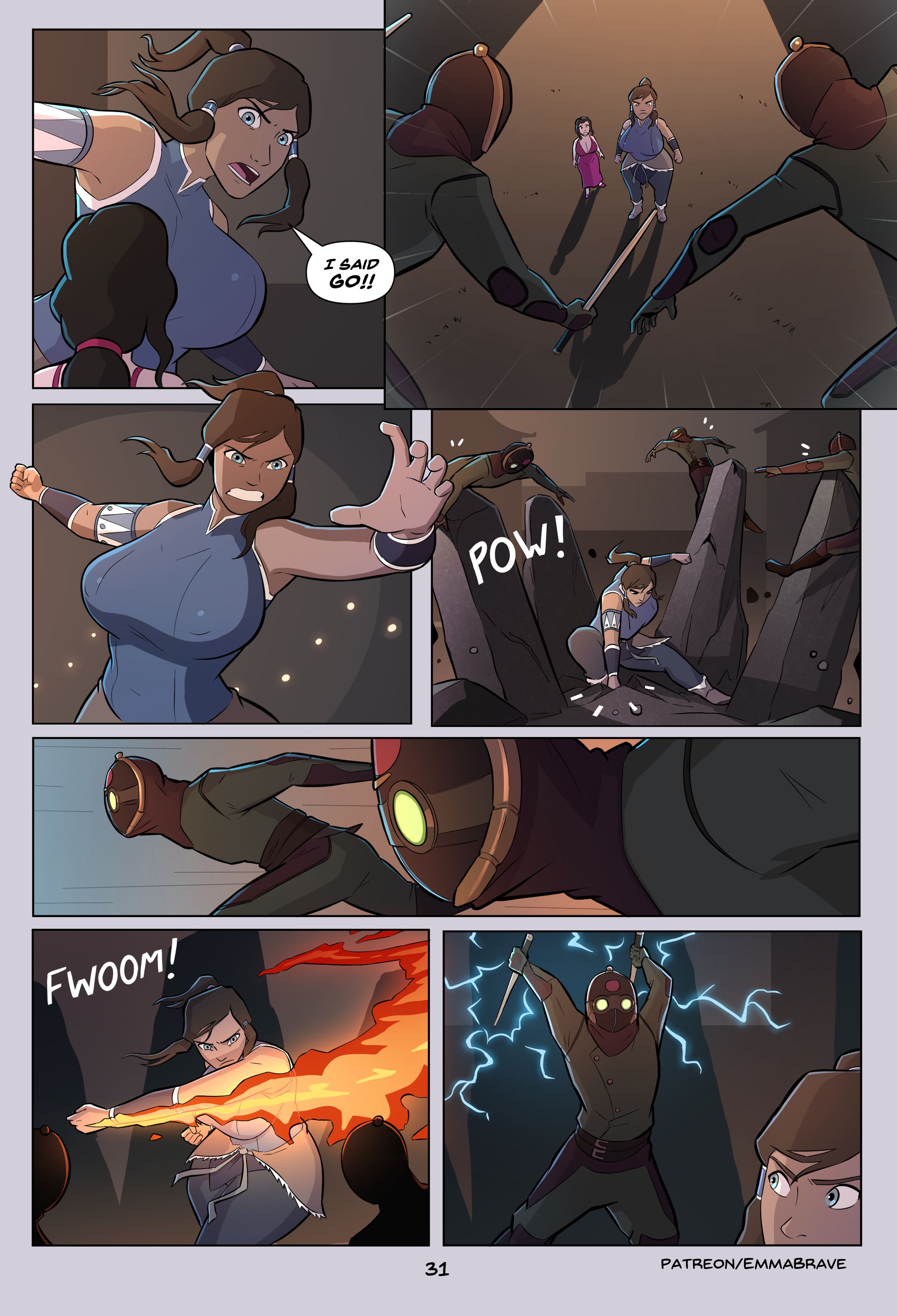 Korra: Book One (The Legend of Korra) [EmmaBrave] - Chapter 1 — Page 33