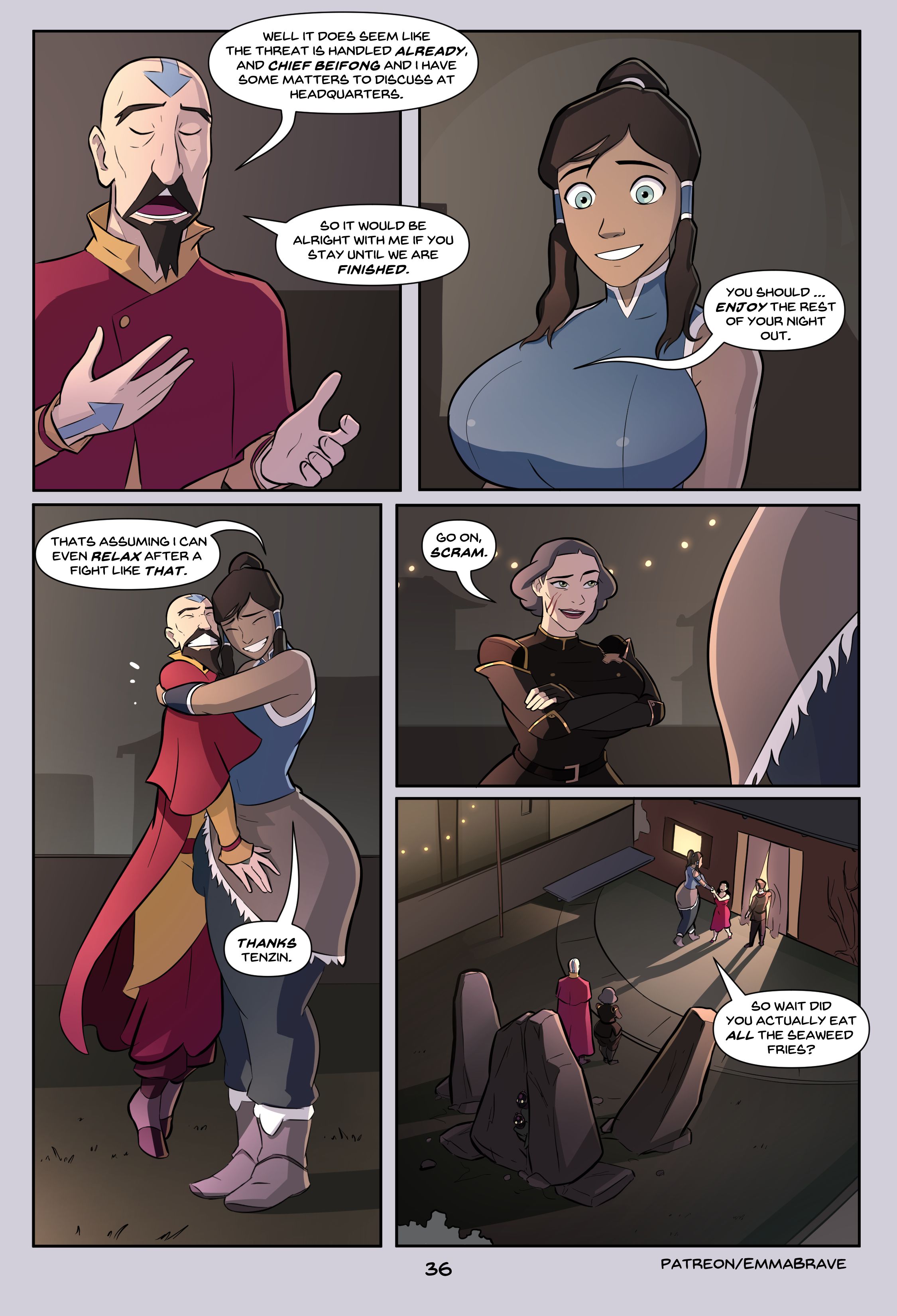 Korra: Book One (The Legend of Korra) [EmmaBrave] - Chapter 1 — Page 38