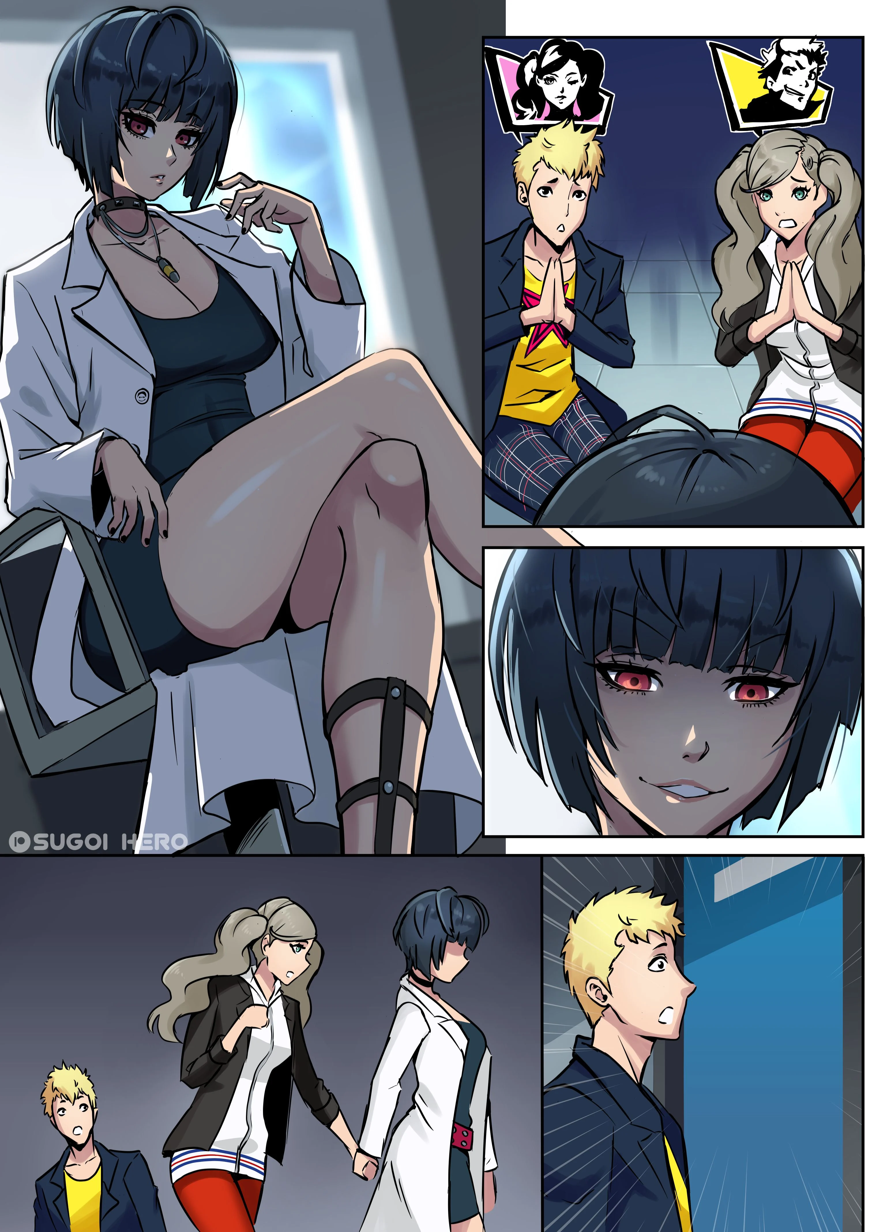 Ryuu And Your Silly Ann-Tics! (Persona 5) [TSFSingularity , SugoiHero] - Chapter 1 — Page 10