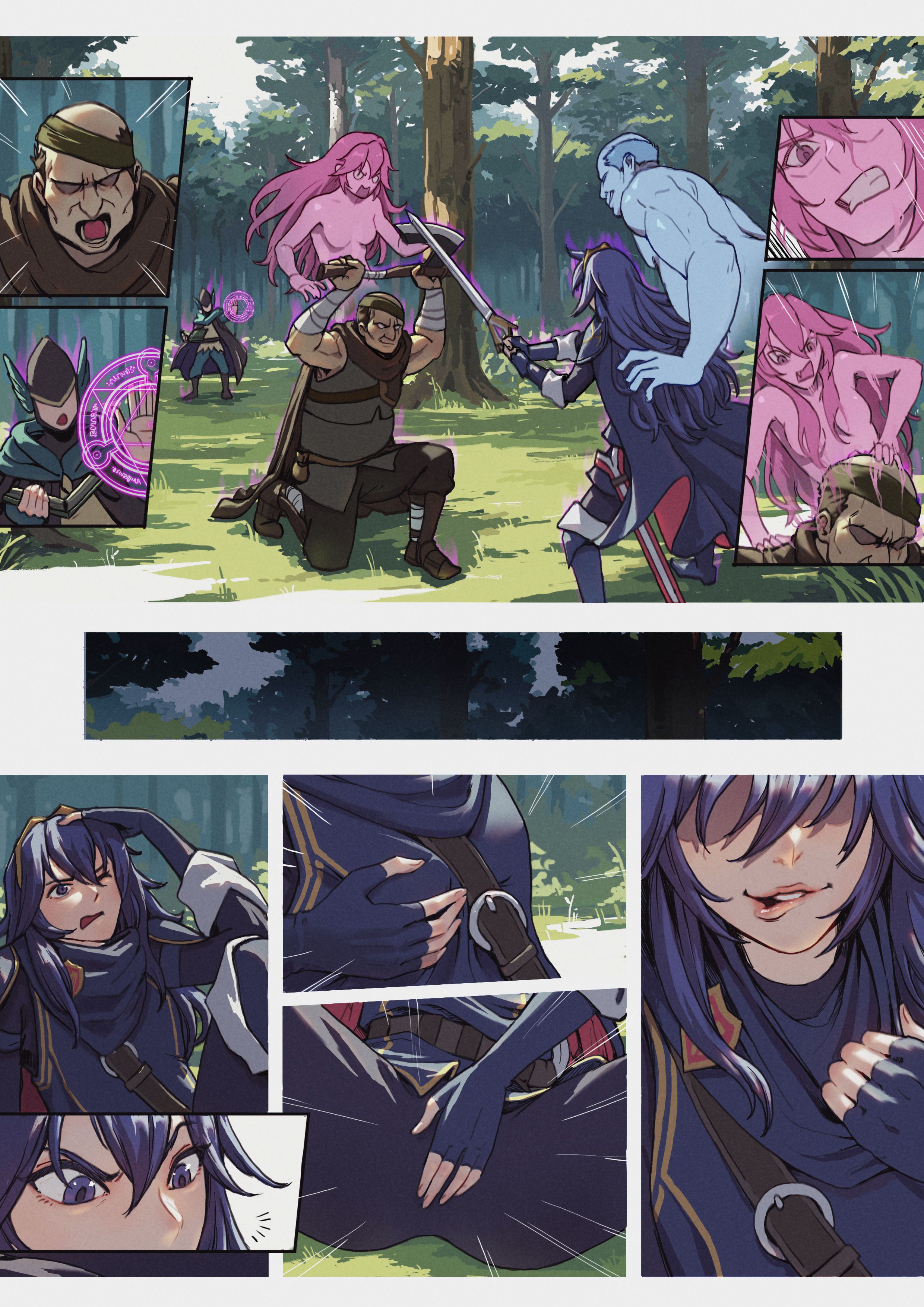Lucina Gone Wild! (Fire Emblem) [TSFSingularity , CunCyun] - Chapter 1 — Page 7