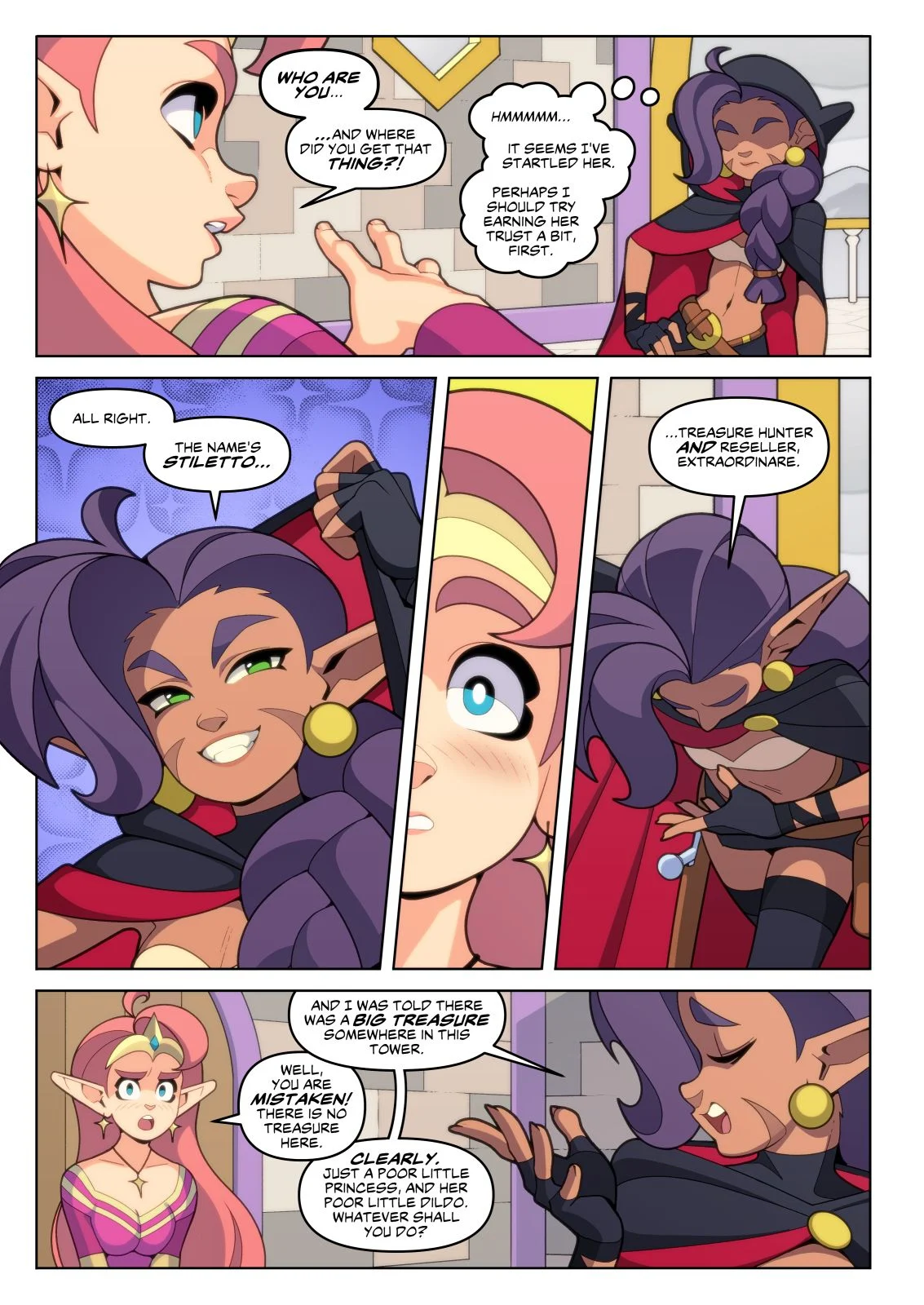 Stellar and Stiletto [Erotibot] - Chapter 1 — Page 18