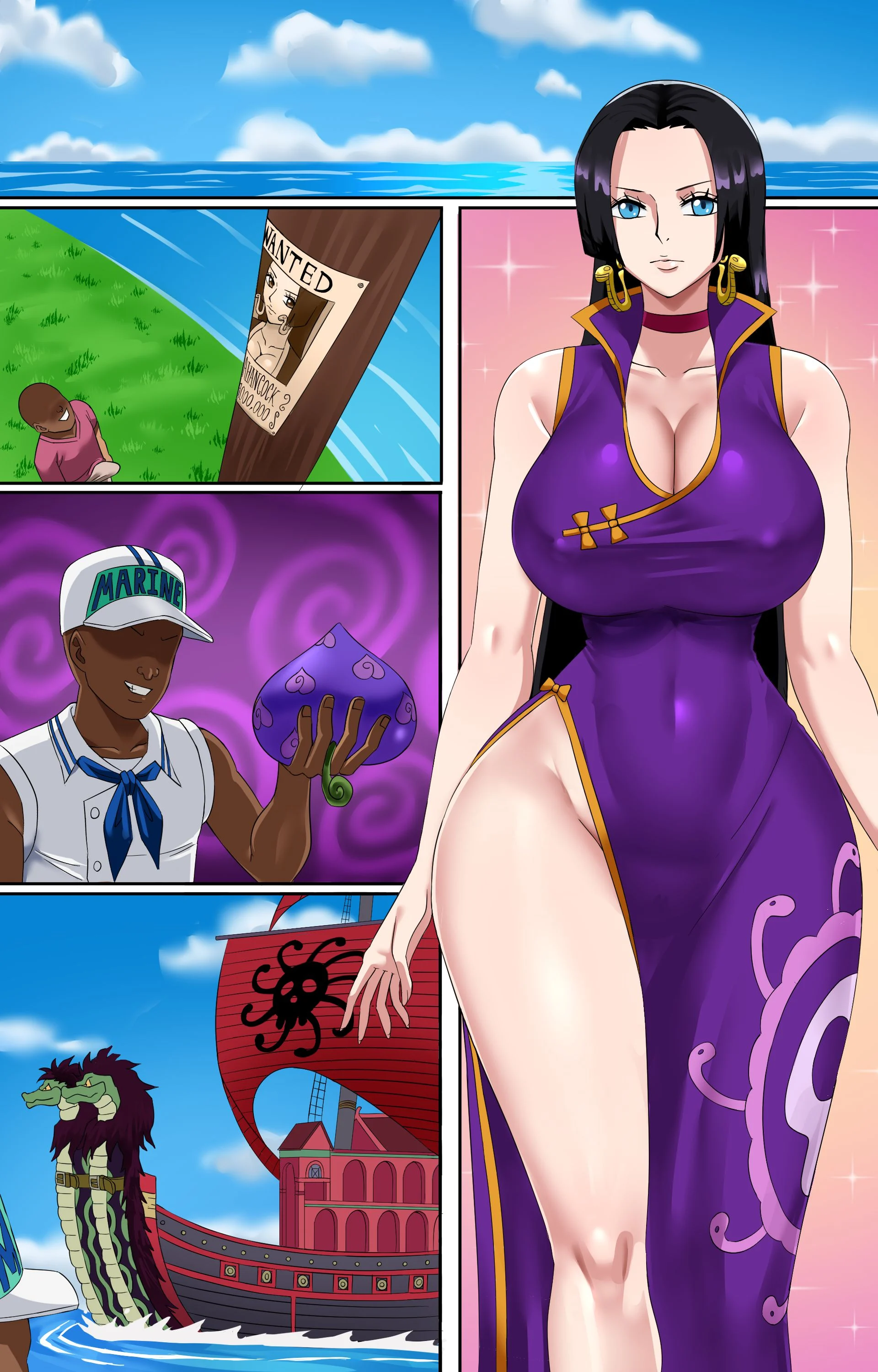 The Snake Princess is Brainwashed! (One Piece) [Pink Pawg] - Chapter 1 — Page 25