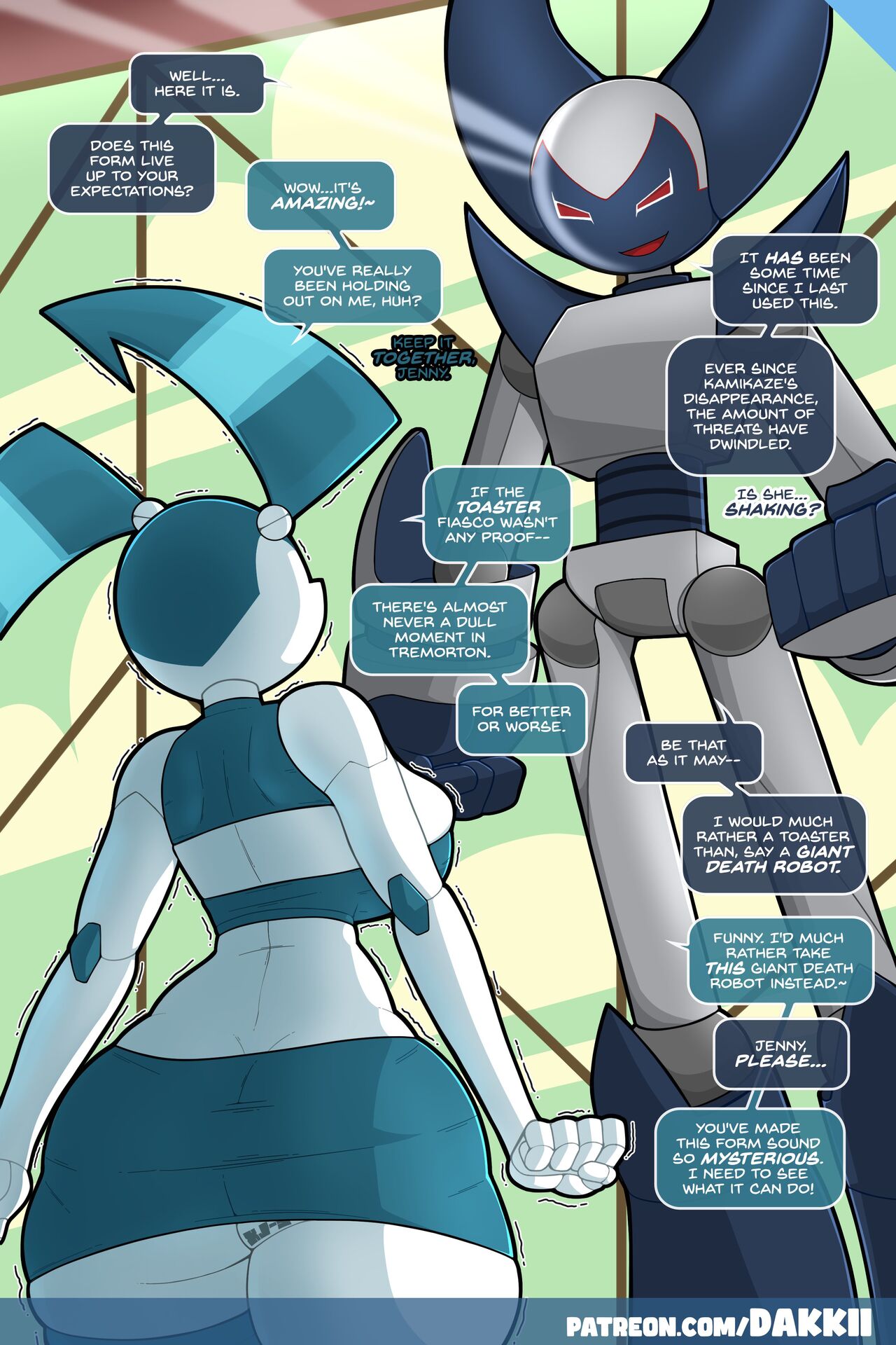 Sequence Zero (My Life as a Teenage Robot / Robotboy) [LazyiiDakkii] - Chapter 1 — Page 11