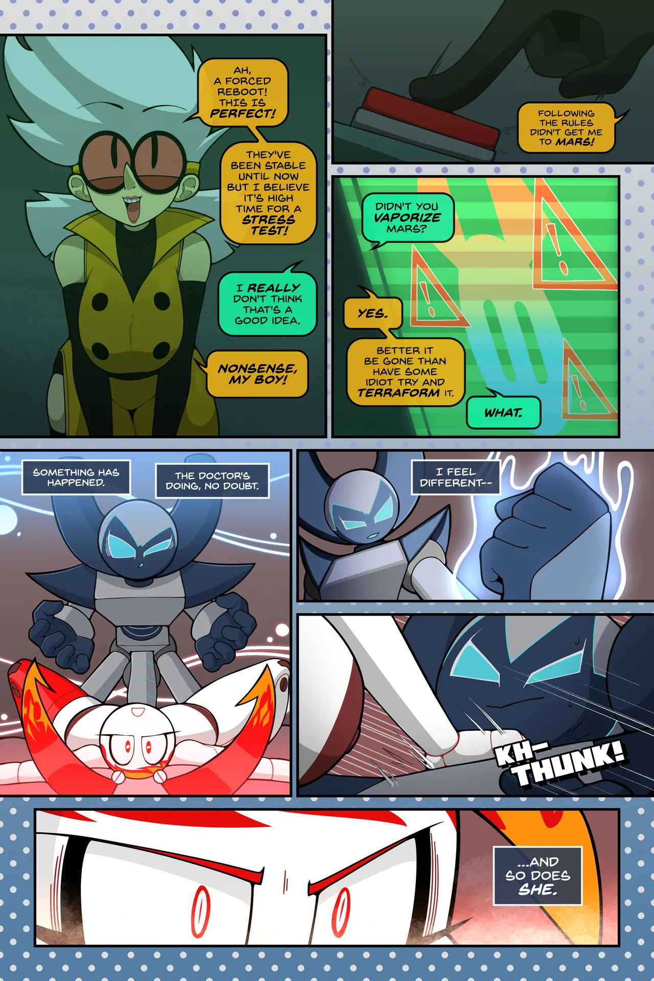 Sequence Zero (My Life as a Teenage Robot / Robotboy) [LazyiiDakkii] - Chapter 1 — Page 31