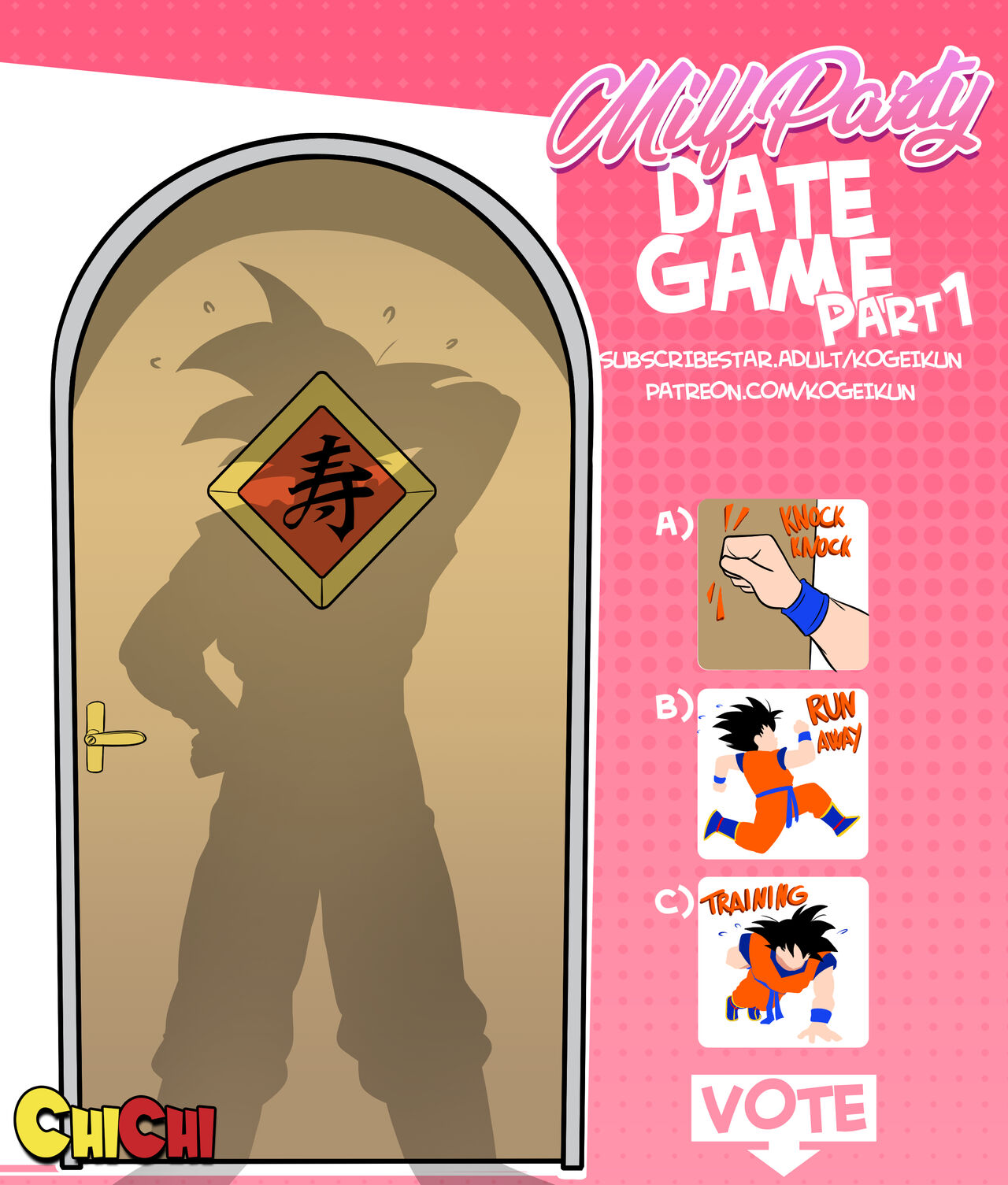 Chi Chi's strip game (Dragon Ball) [Kogeikun] - Chapter 1 — Page 13