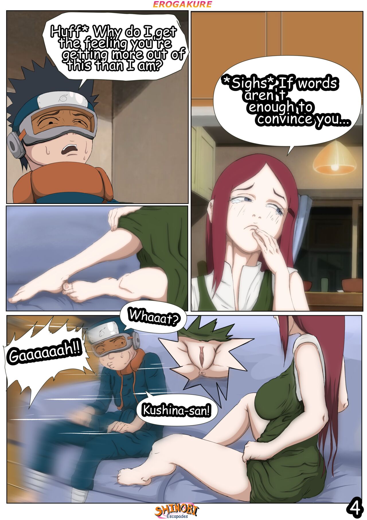 Shinobi Escapades (Naruto) [Erogakure] - Chapter 2 — Page 5