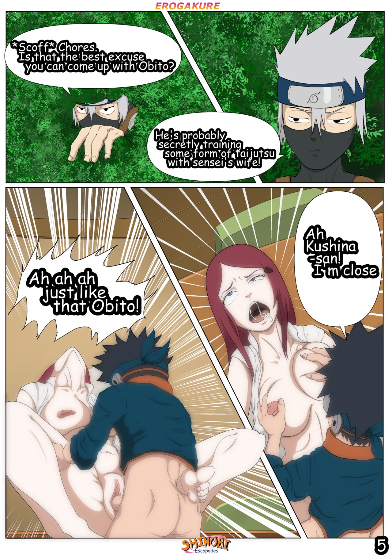 Shinobi Escapades (Naruto) [Erogakure] - Chapter 2 — Page 6
