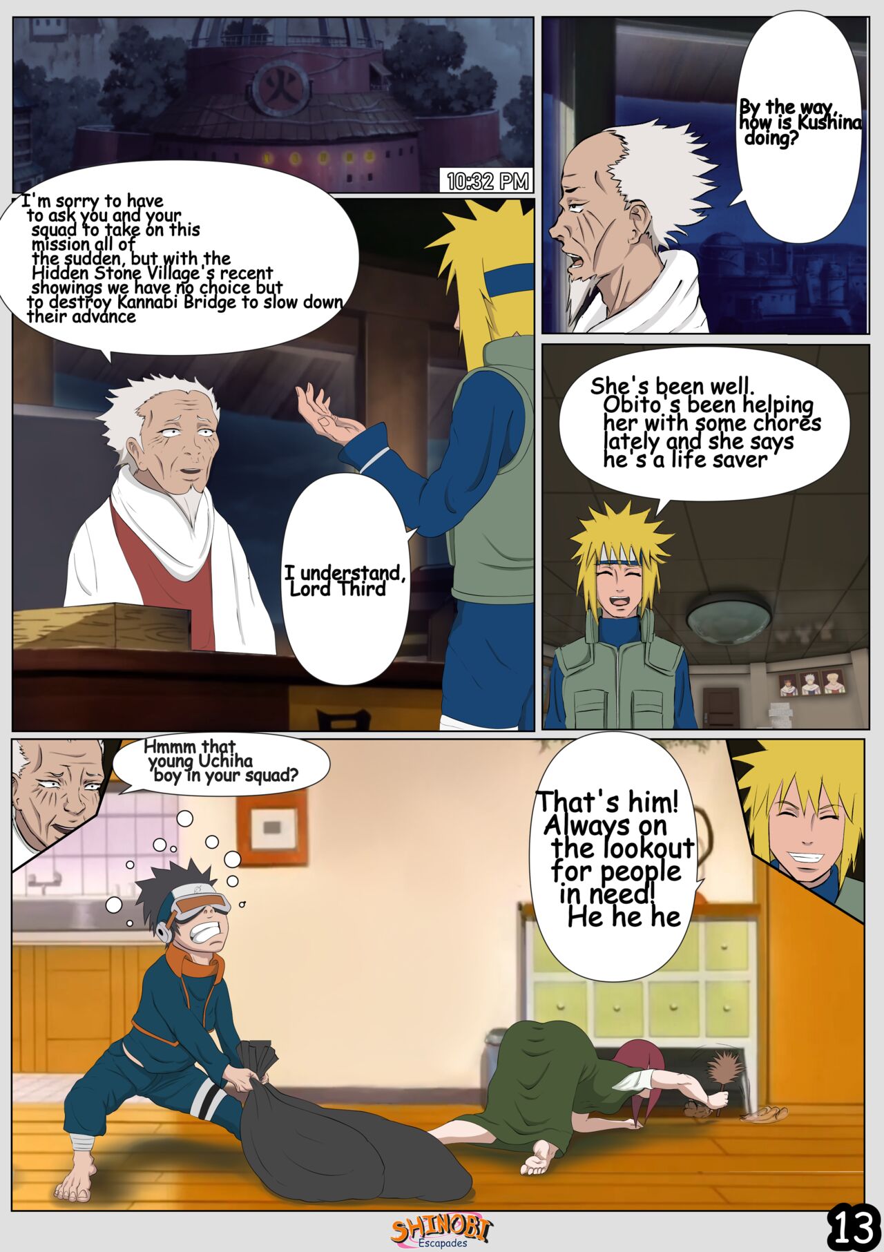 Shinobi Escapades (Naruto) [Erogakure] - Chapter 2 — Page 14