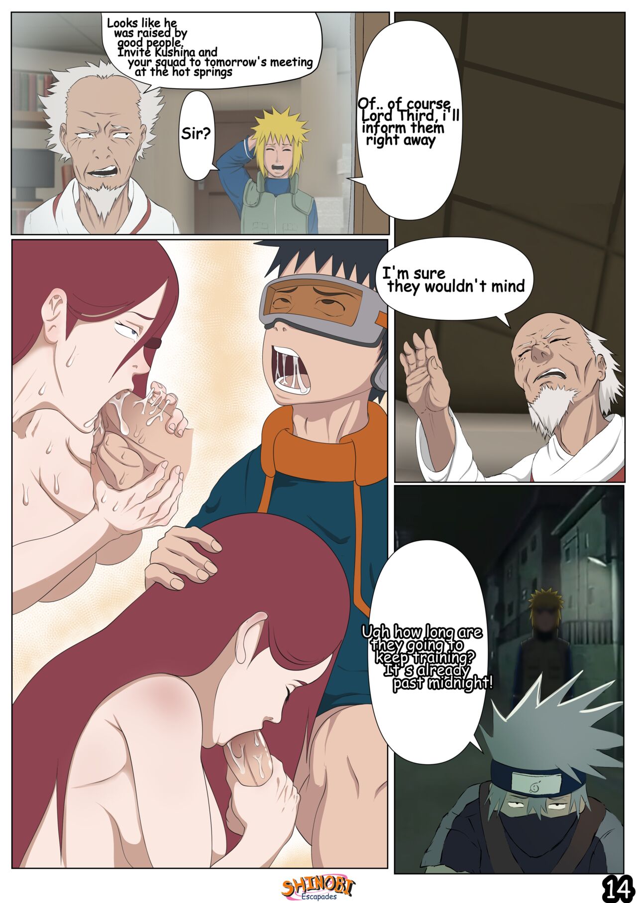 Shinobi Escapades (Naruto) [Erogakure] - Chapter 2 — Page 15