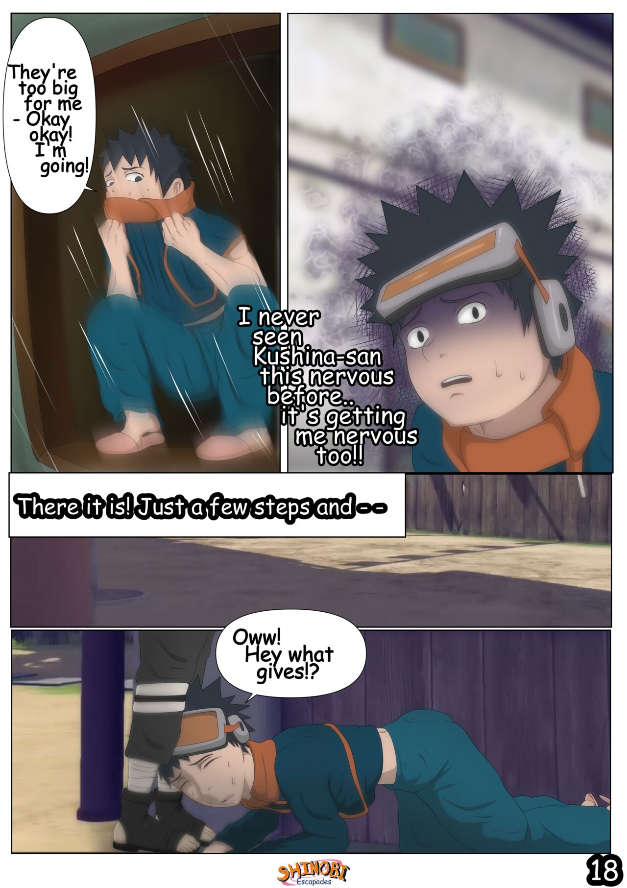Shinobi Escapades (Naruto) [Erogakure] - Chapter 2 — Page 19