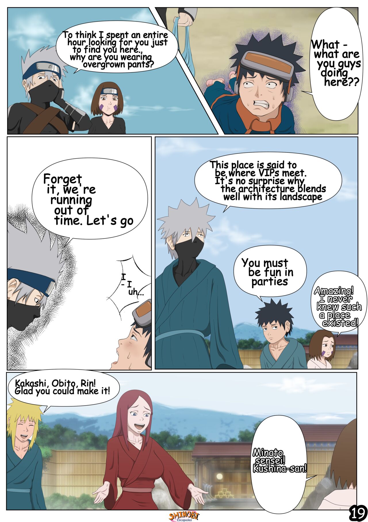 Shinobi Escapades (Naruto) [Erogakure] - Chapter 2 — Page 20
