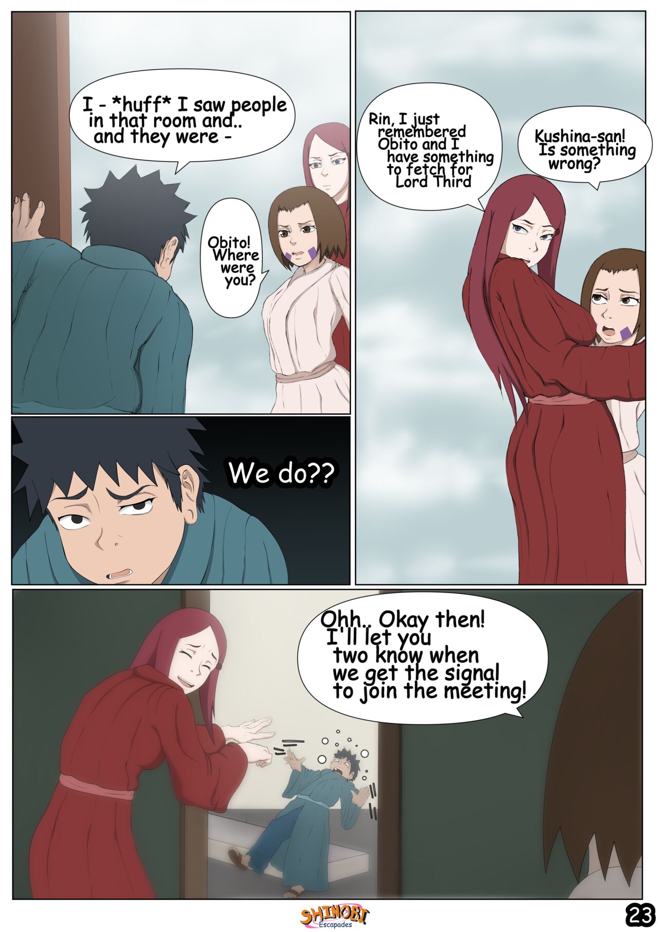 Shinobi Escapades (Naruto) [Erogakure] - Chapter 2 — Page 24