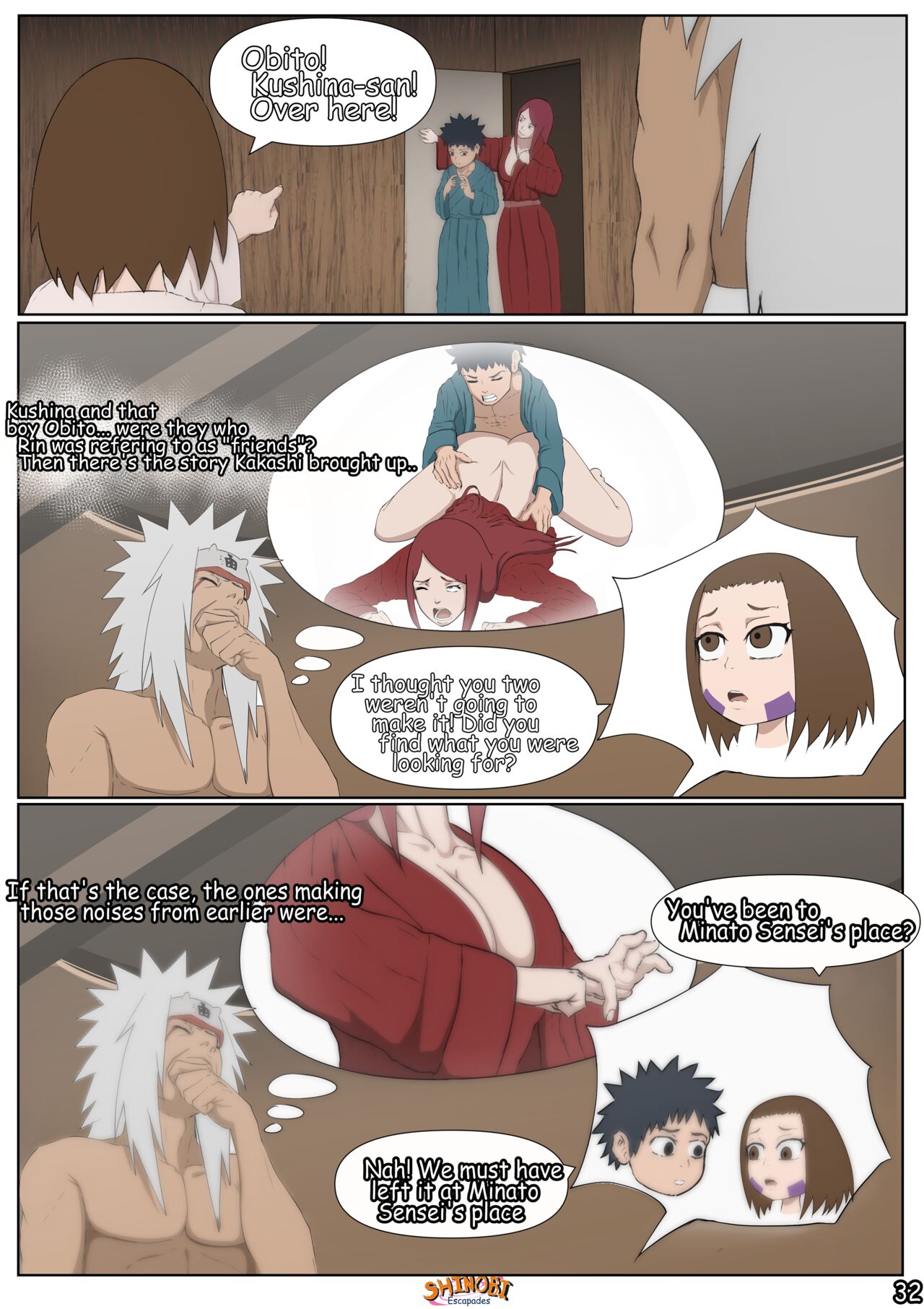 Shinobi Escapades (Naruto) [Erogakure] - Chapter 2 — Page 33