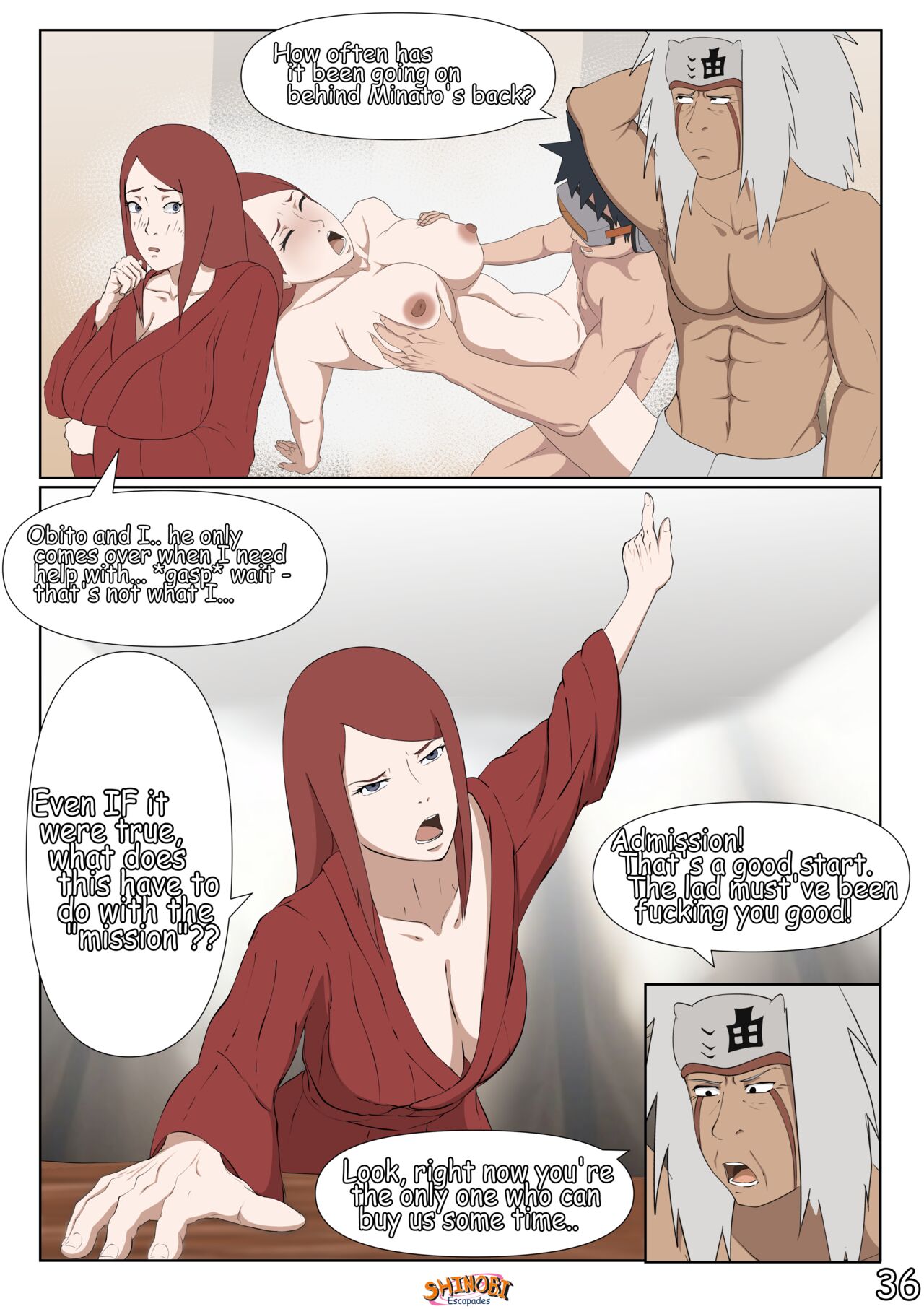 Shinobi Escapades (Naruto) [Erogakure] - Chapter 2 — Page 37