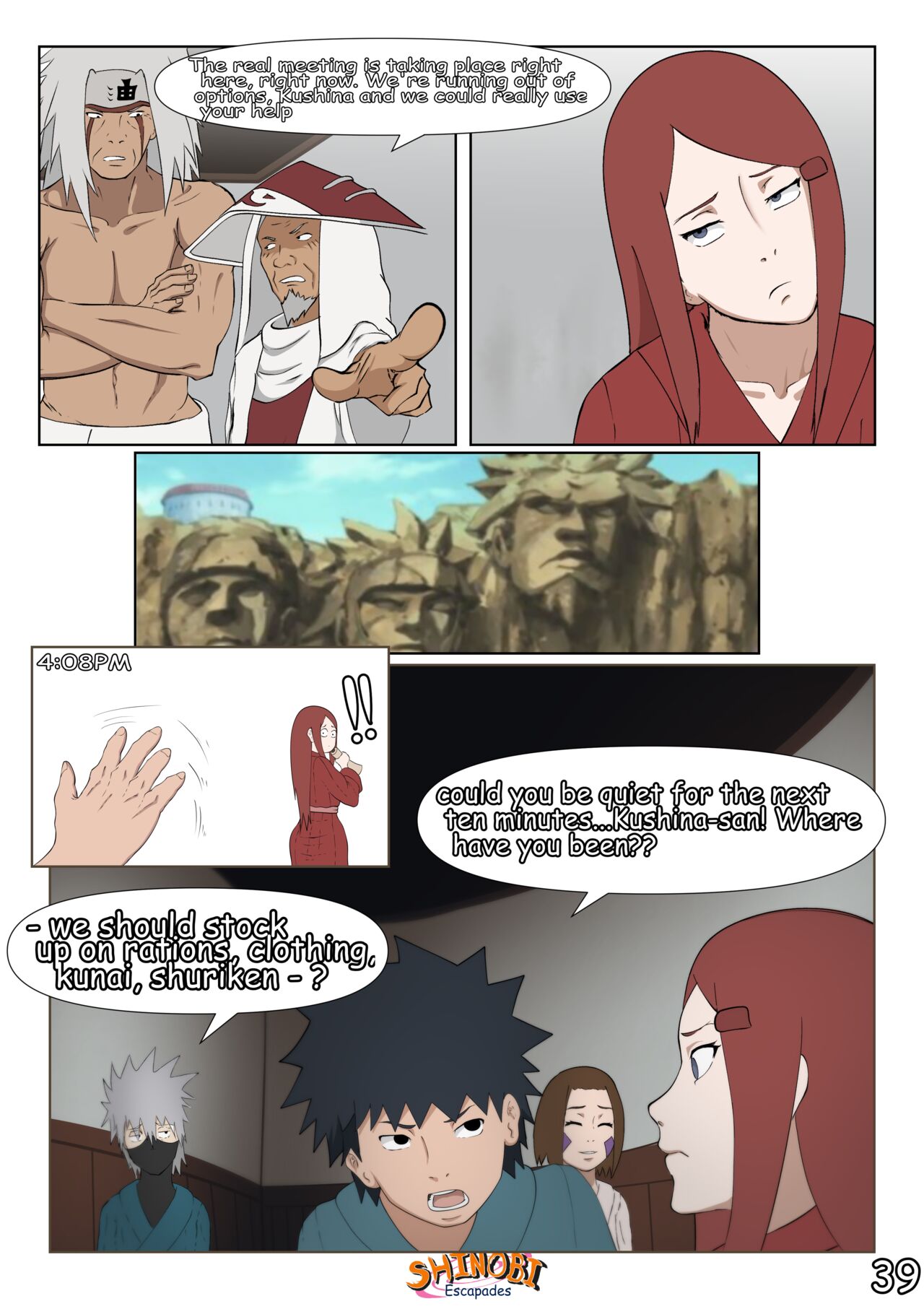 Shinobi Escapades (Naruto) [Erogakure] - Chapter 2 — Page 40