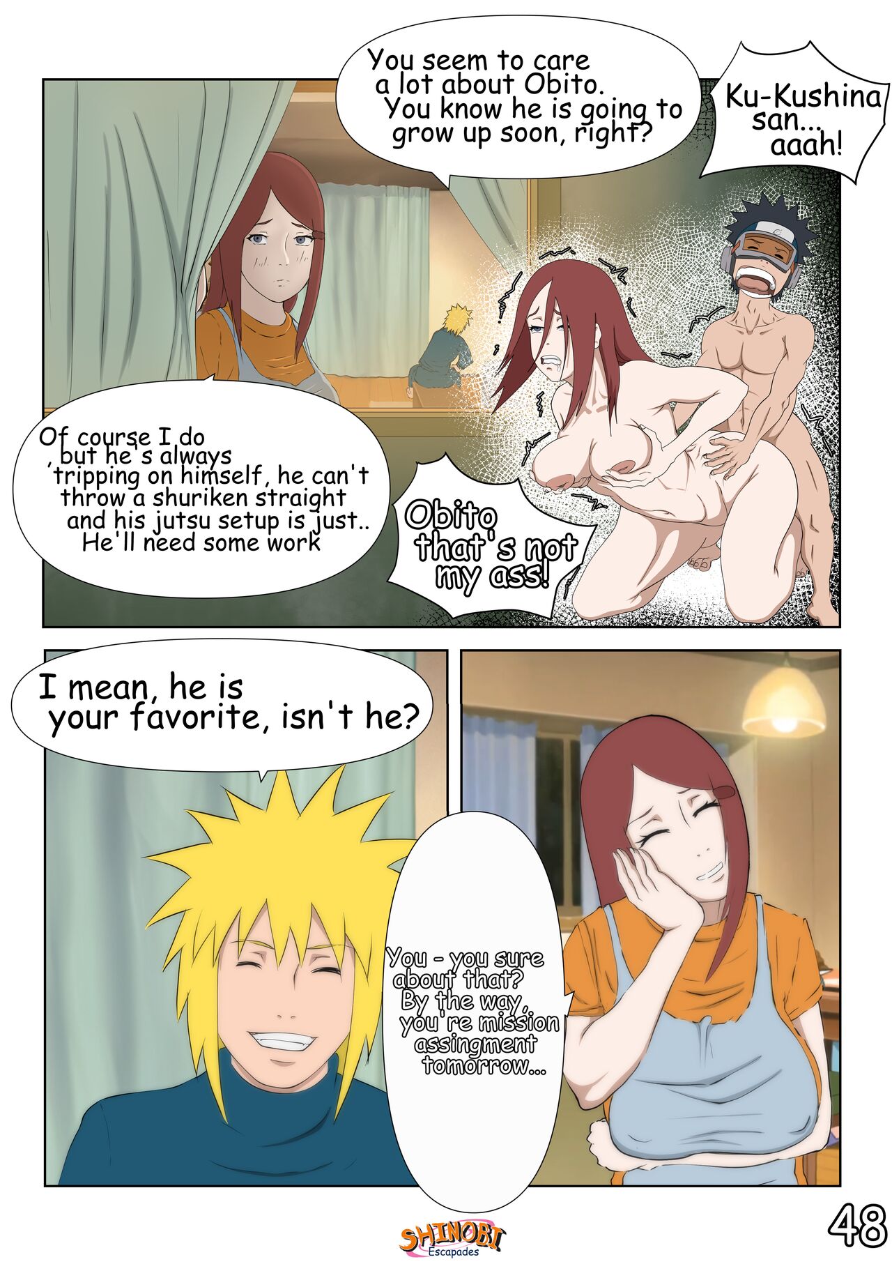 Shinobi Escapades (Naruto) [Erogakure] - Chapter 2 — Page 49