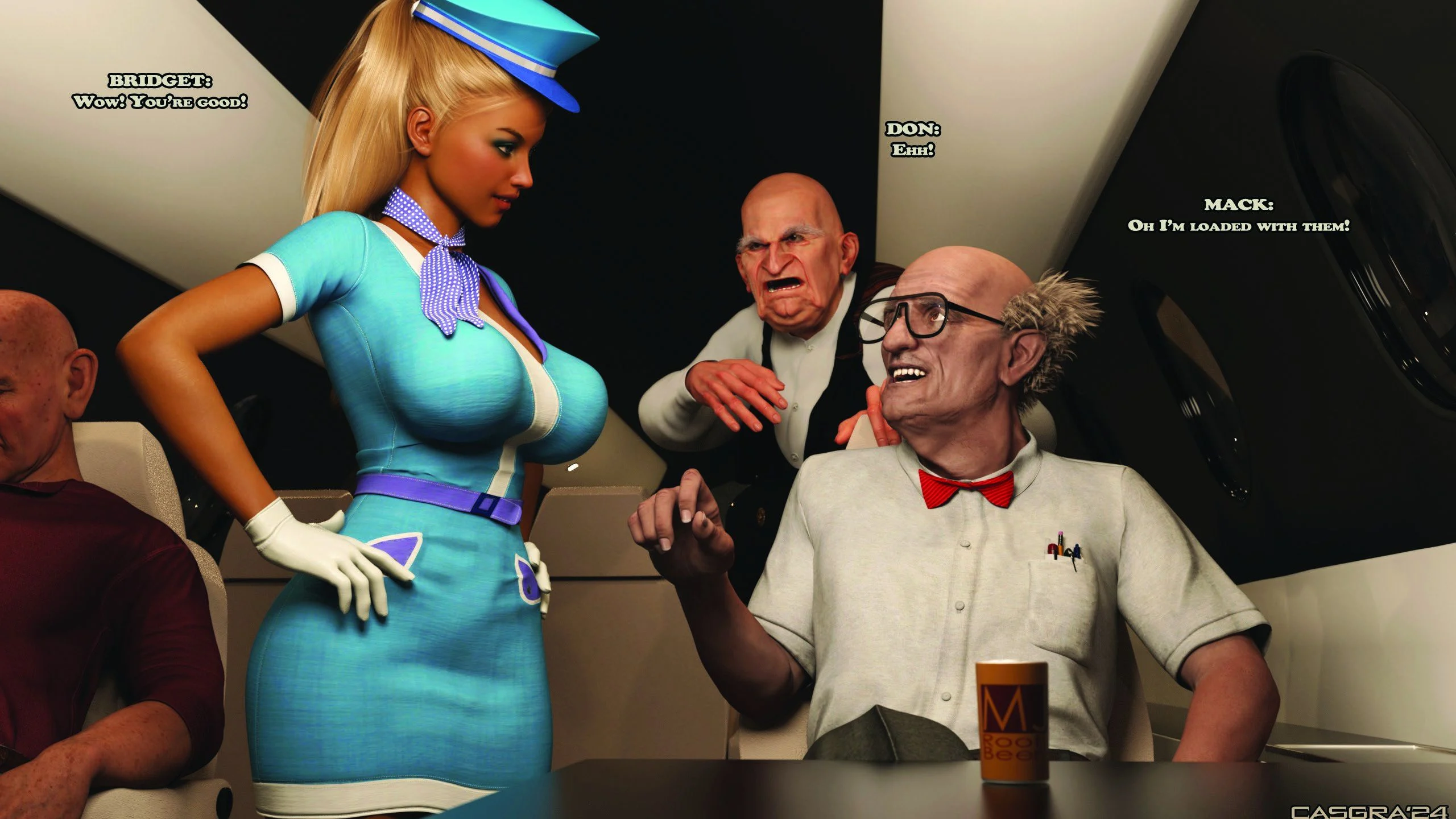 Senior Turbulence [Casgra] - Chapter 1 — Page 9