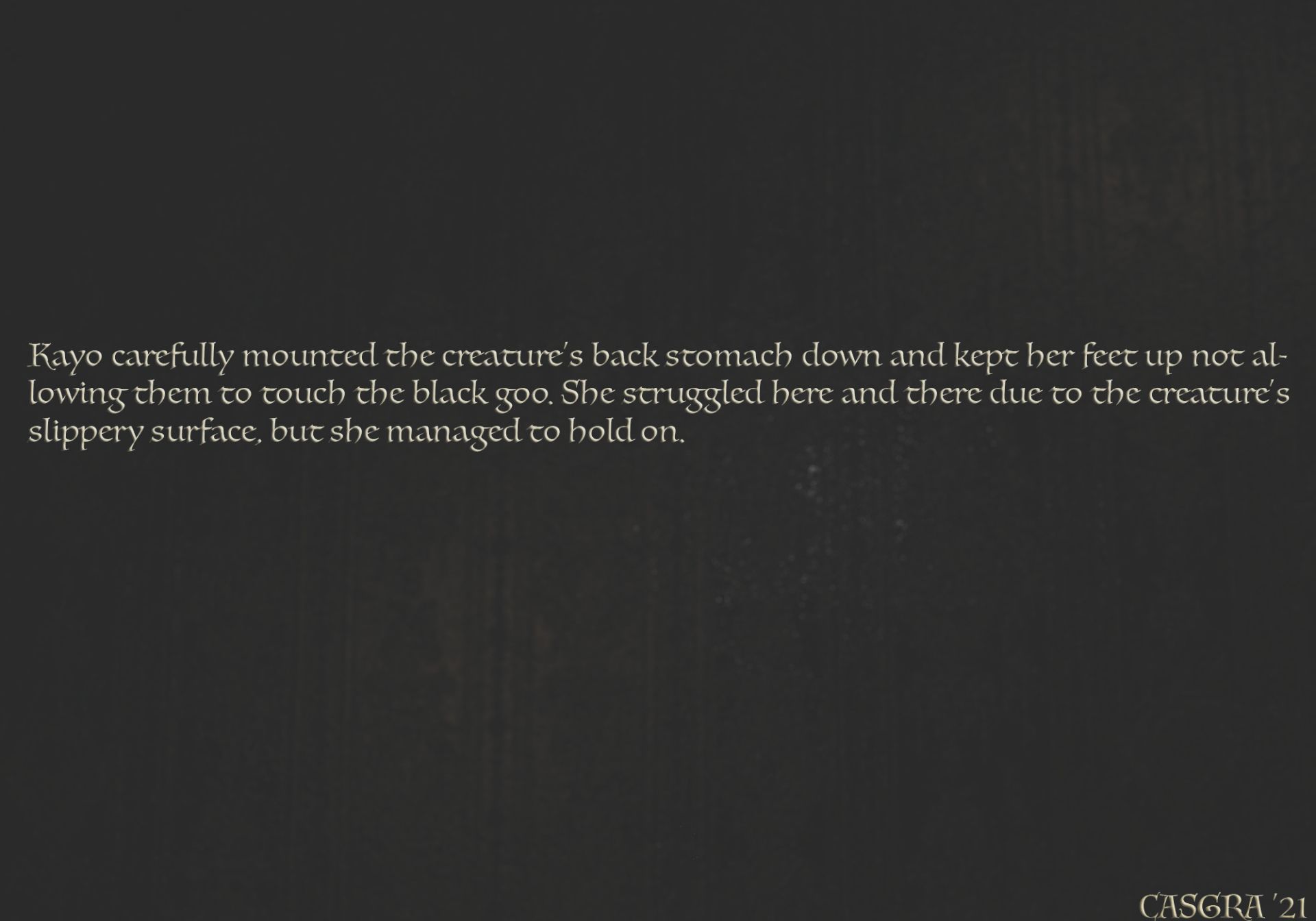 Tale Of The Chambermaid & The Goo Monster Piggyback [Casgra] - Chapter 1 — Page 17