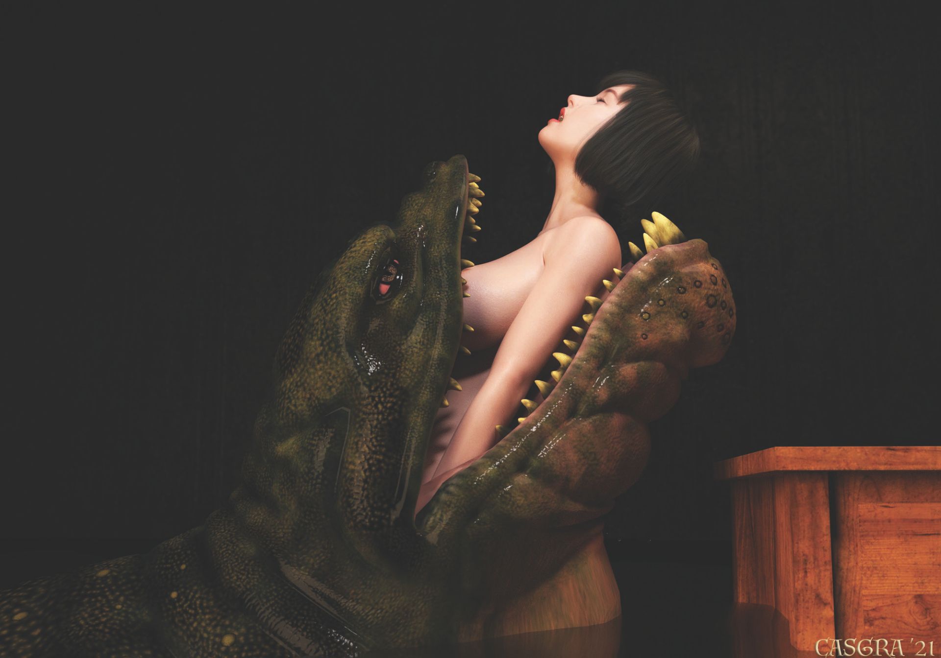 Tale Of The Chambermaid & The Goo Monster Piggyback [Casgra] - Chapter 1 — Page 40