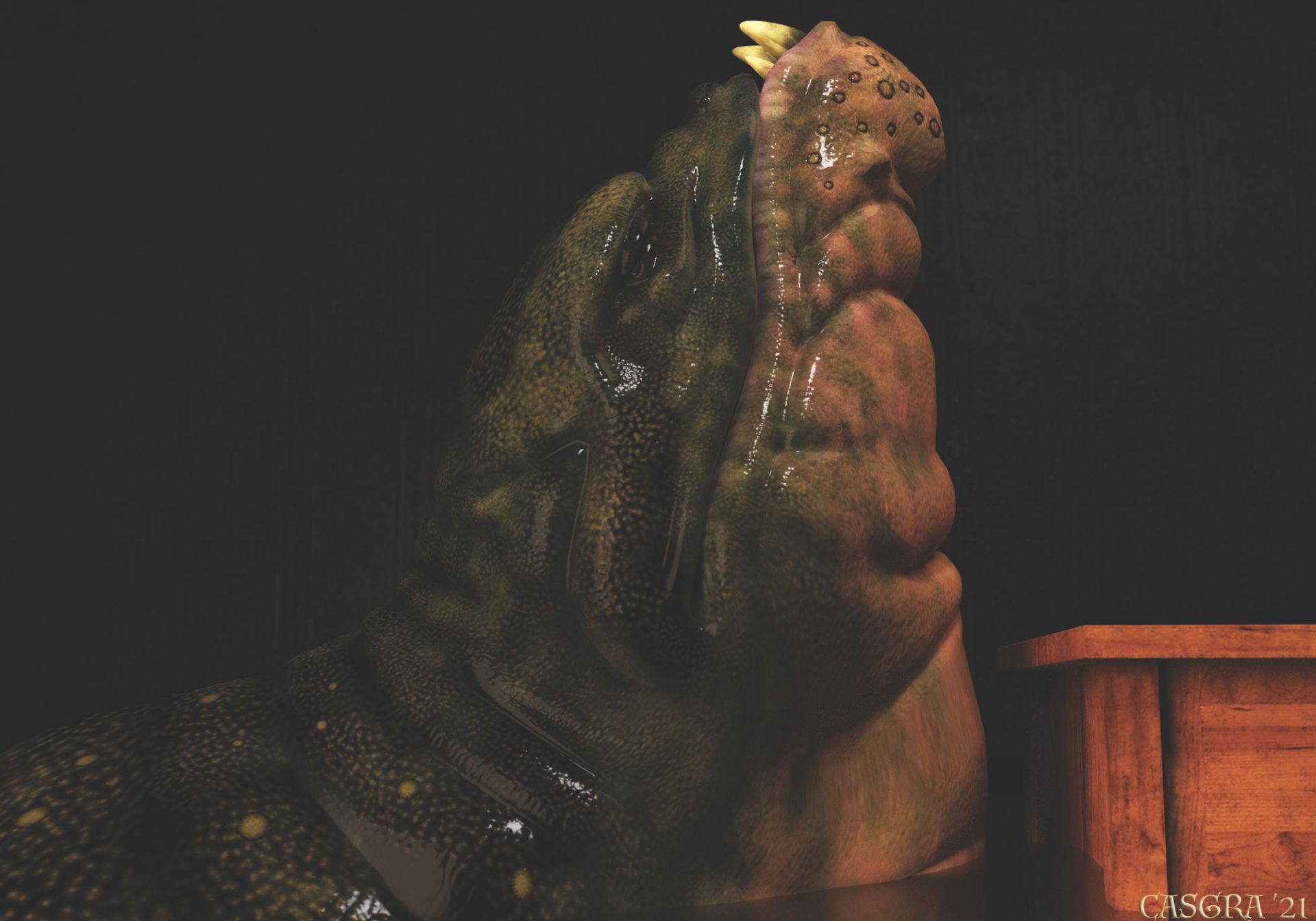 Tale Of The Chambermaid & The Goo Monster Piggyback [Casgra] - Chapter 1 — Page 42