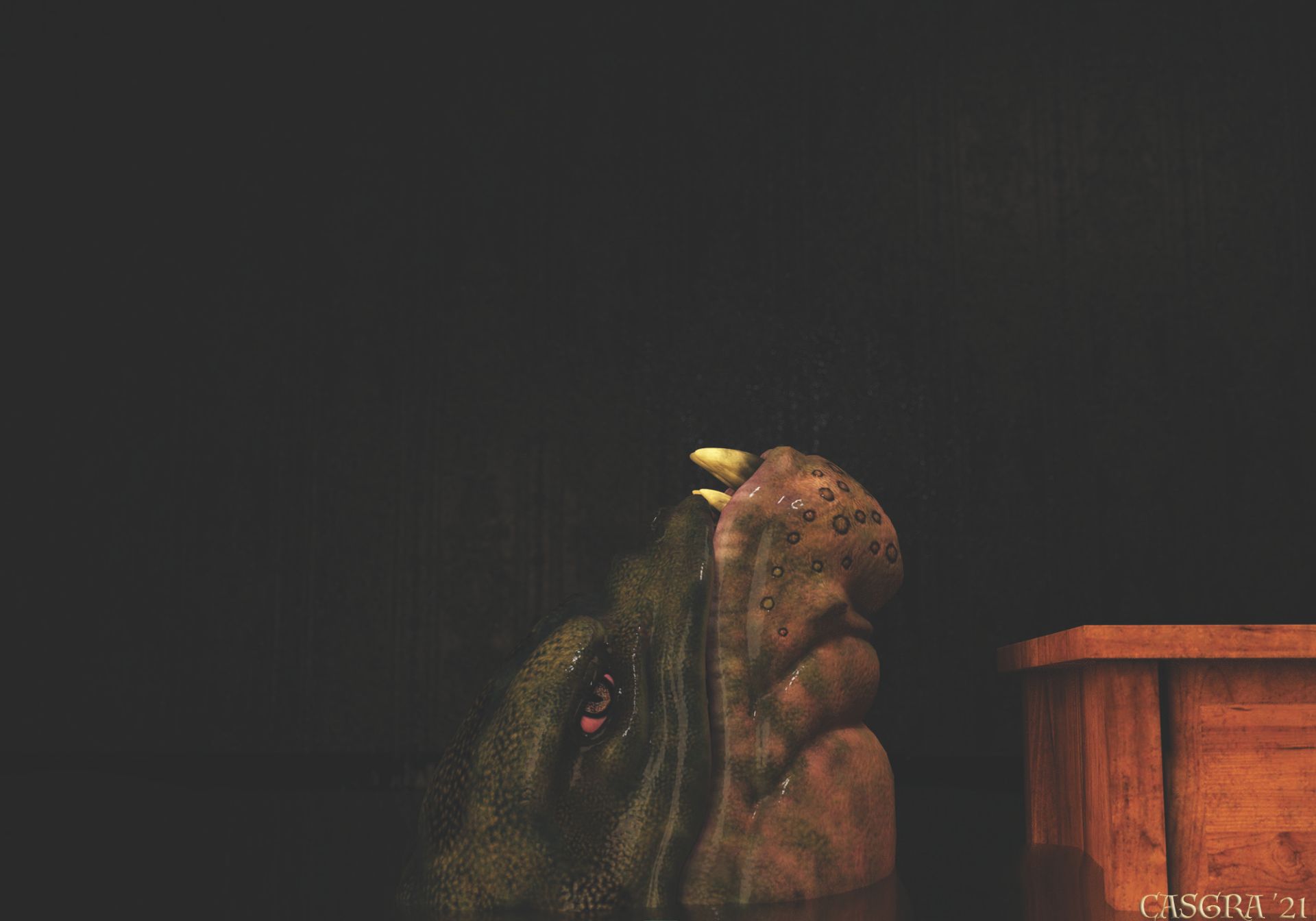 Tale Of The Chambermaid & The Goo Monster Piggyback [Casgra] - Chapter 1 — Page 43