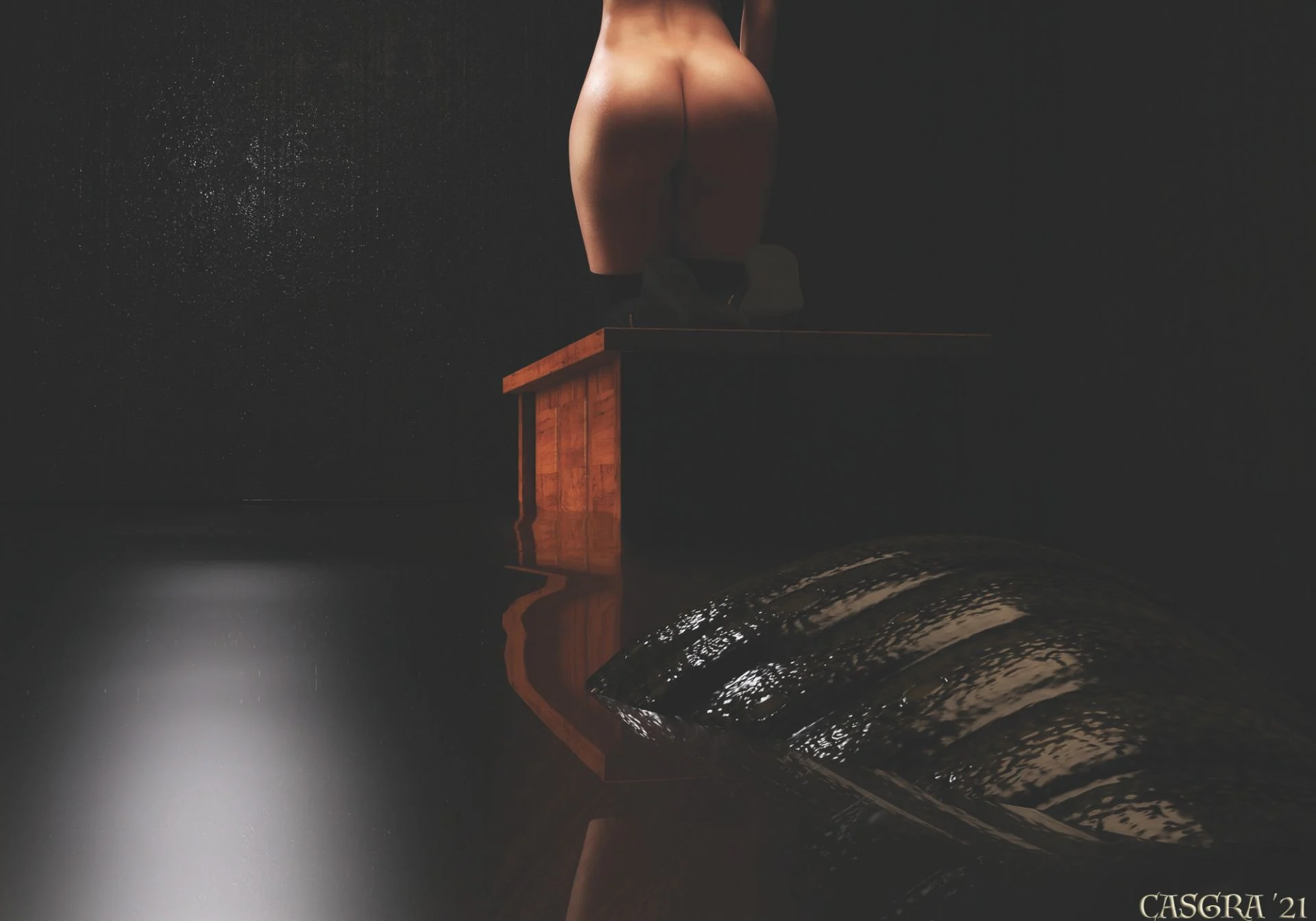 Tale Of The Chambermaid & The Goo Monster Piggyback [Casgra] - Chapter 1 — Page 7