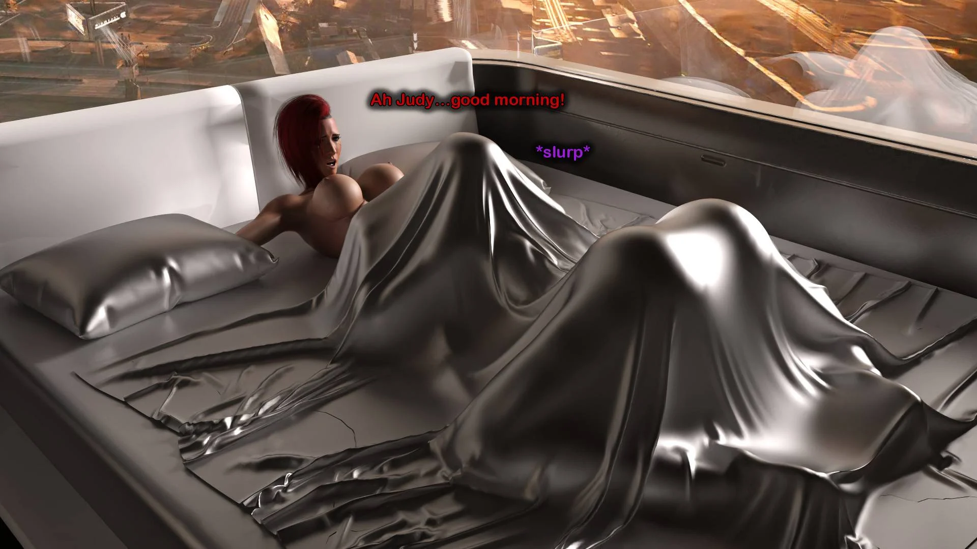 Confronting Judy (Cyberpunk 2077) [Serge3DX] - Chapter 1 — Page 54