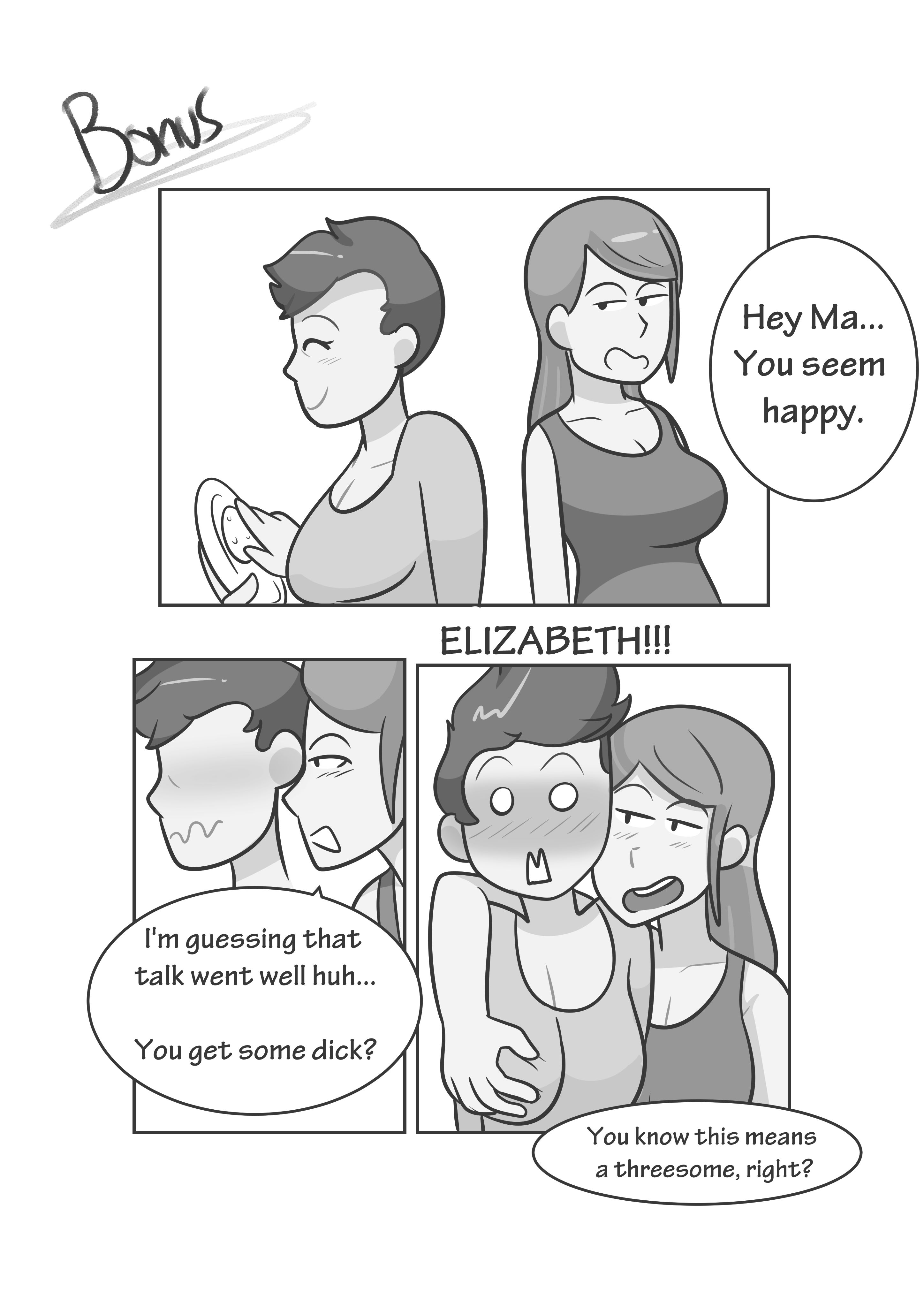 Uhh Mom, Why Are You Taking Your Clothes Off? [DeadEndDraws] - Chapter 1 — Page 20
