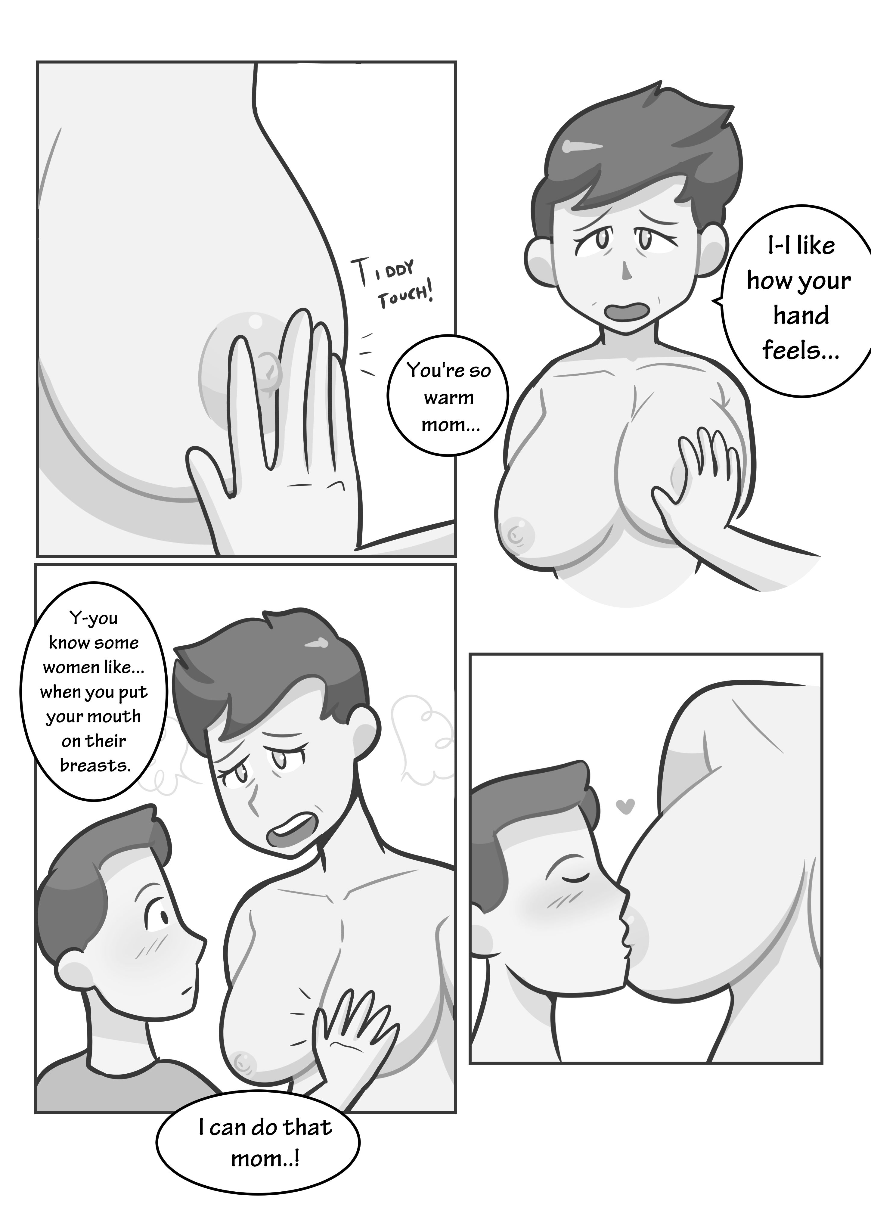 Uhh Mom, Why Are You Taking Your Clothes Off? [DeadEndDraws] - Chapter 1 — Page 9