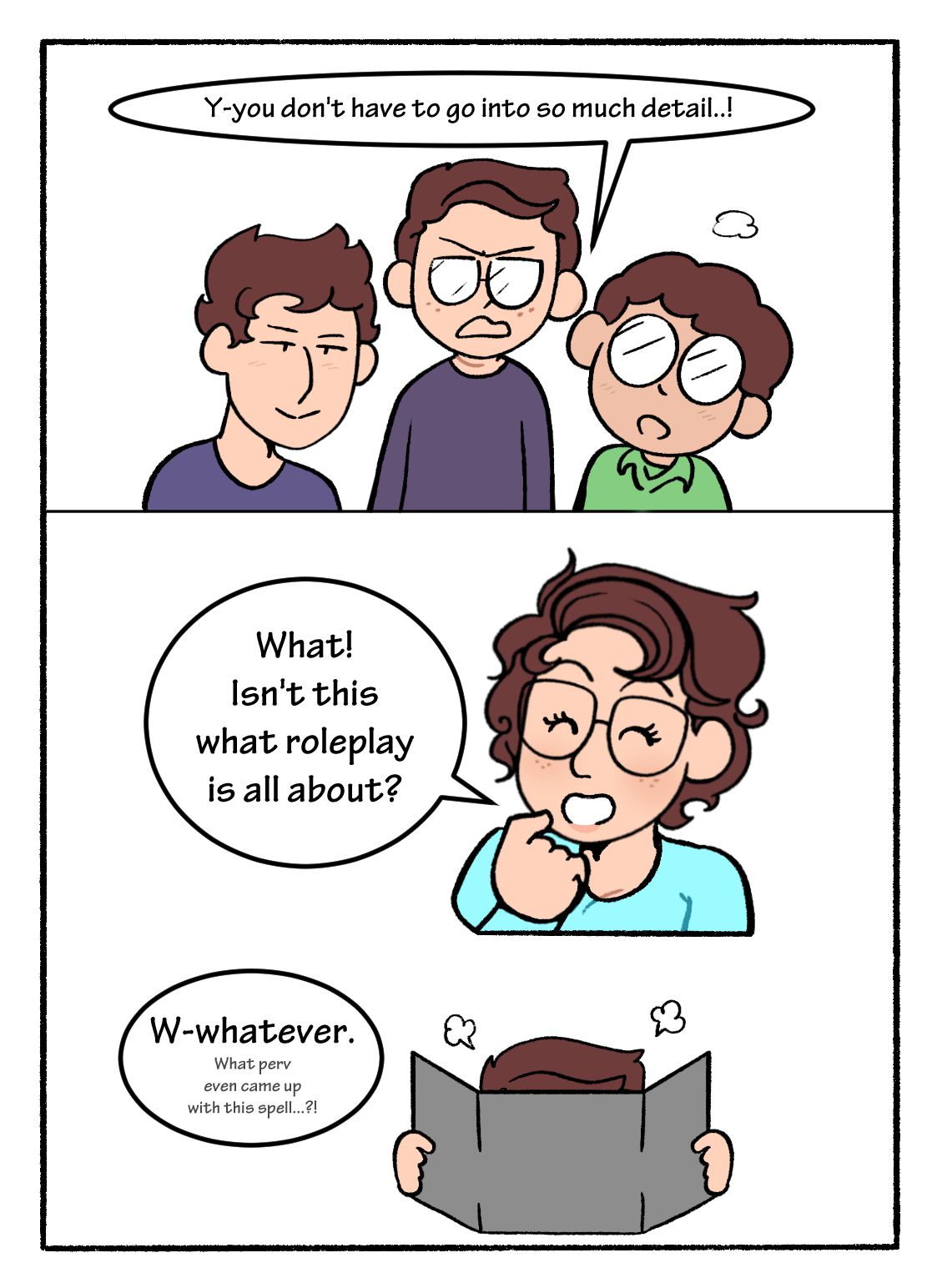 Mom! Don’t Interrupt Our DnD Campaign! [DeadEndDraws] - Chapter 1 — Page 16