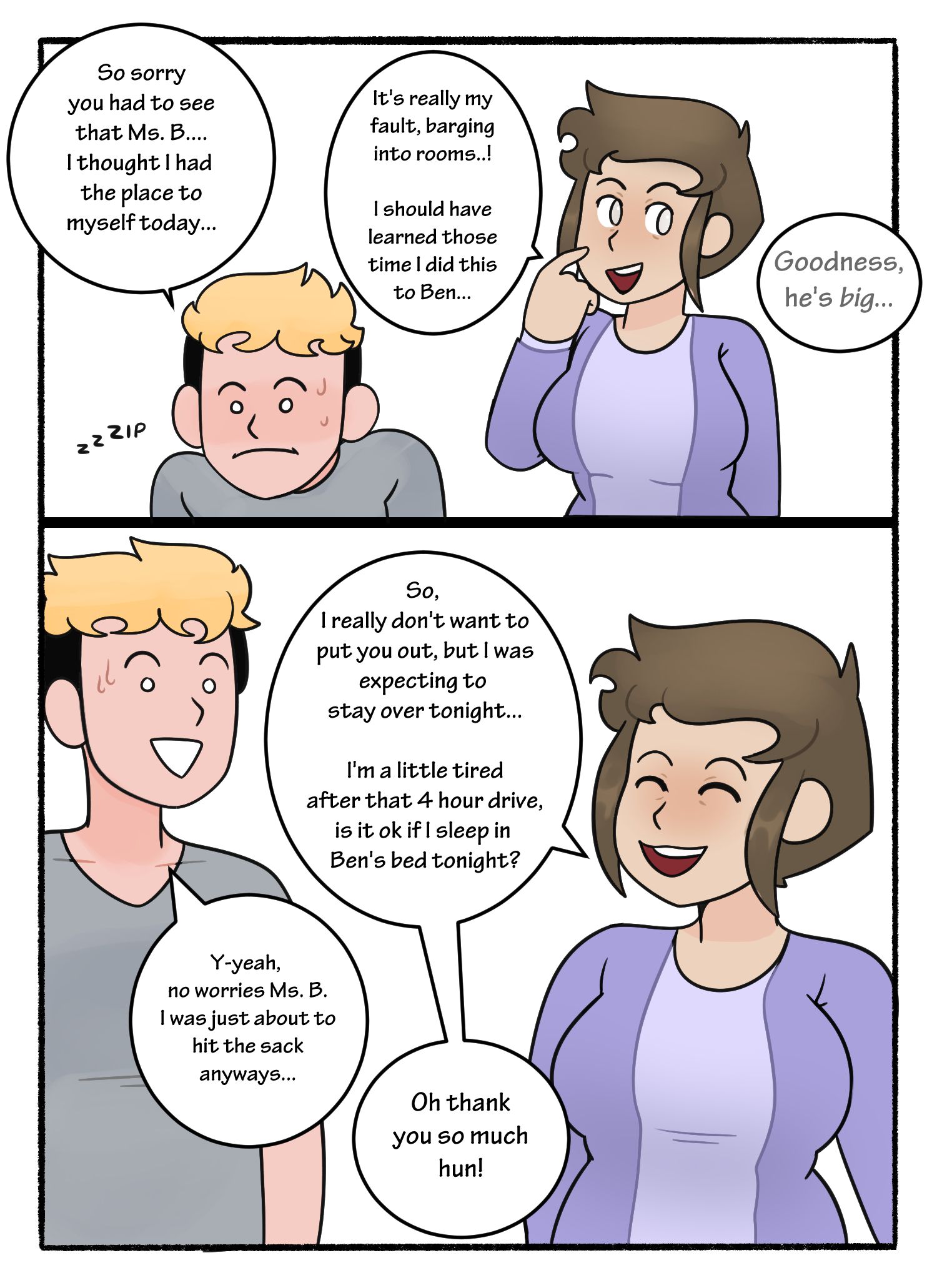 Swapping Moms [DeadEndDraws] - Chapter 1 — Page 9