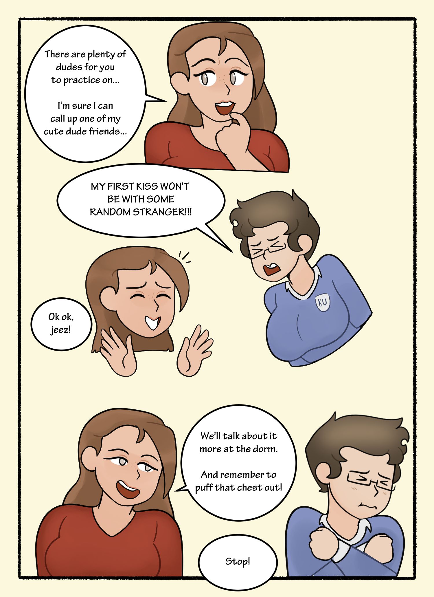 College Days [DeadEndDraws] - Chapter 1 — Page 12